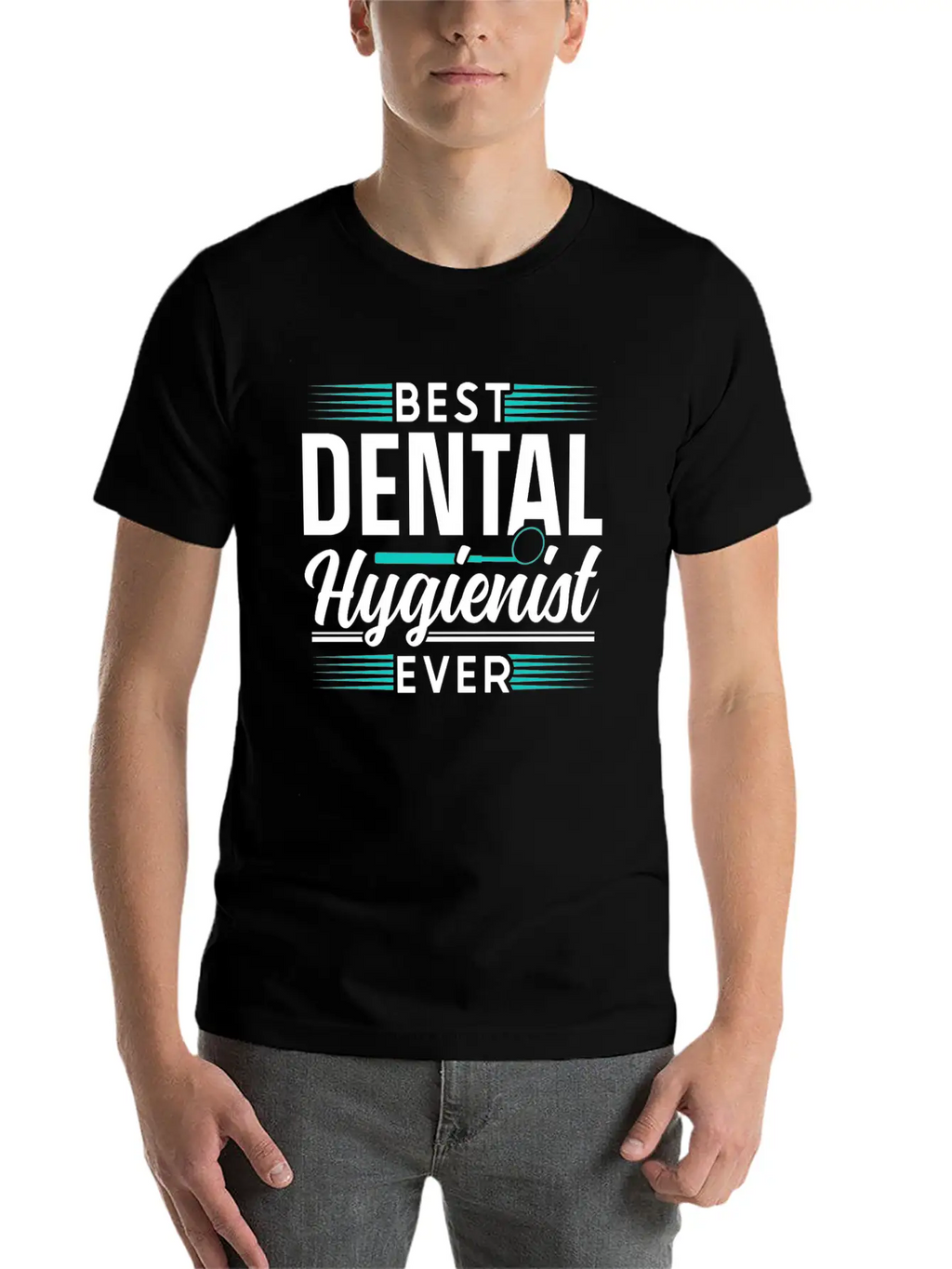 Best Dental Hygienist Ever Dentist Hygiene Clinic Essential Cotton Tee For Daily Outfits – Unisex Style