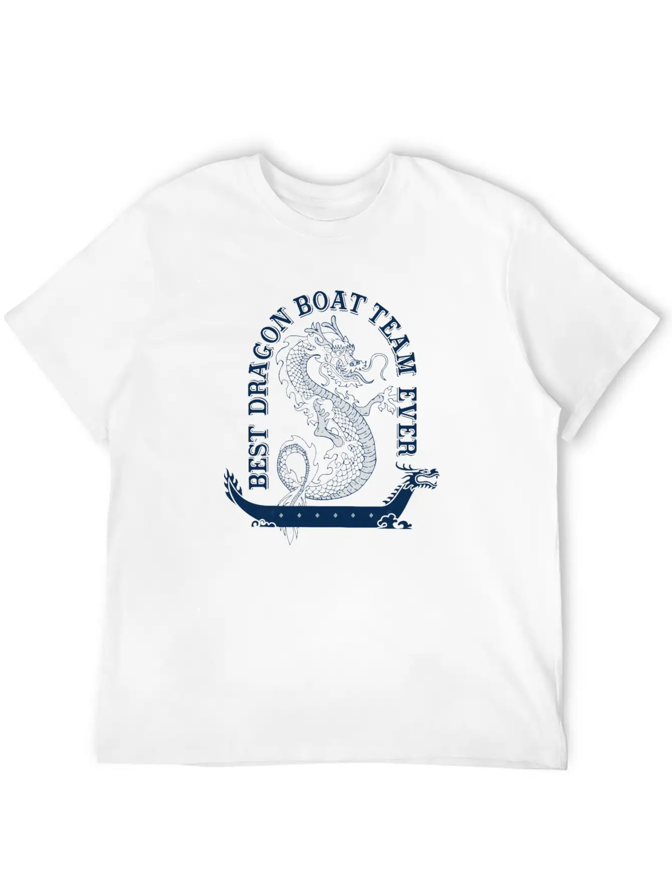Best Dragon Boat Team Ever Vintage Look Funny Unisex Casual T-Shirt – Clean Design For Daily Comfort