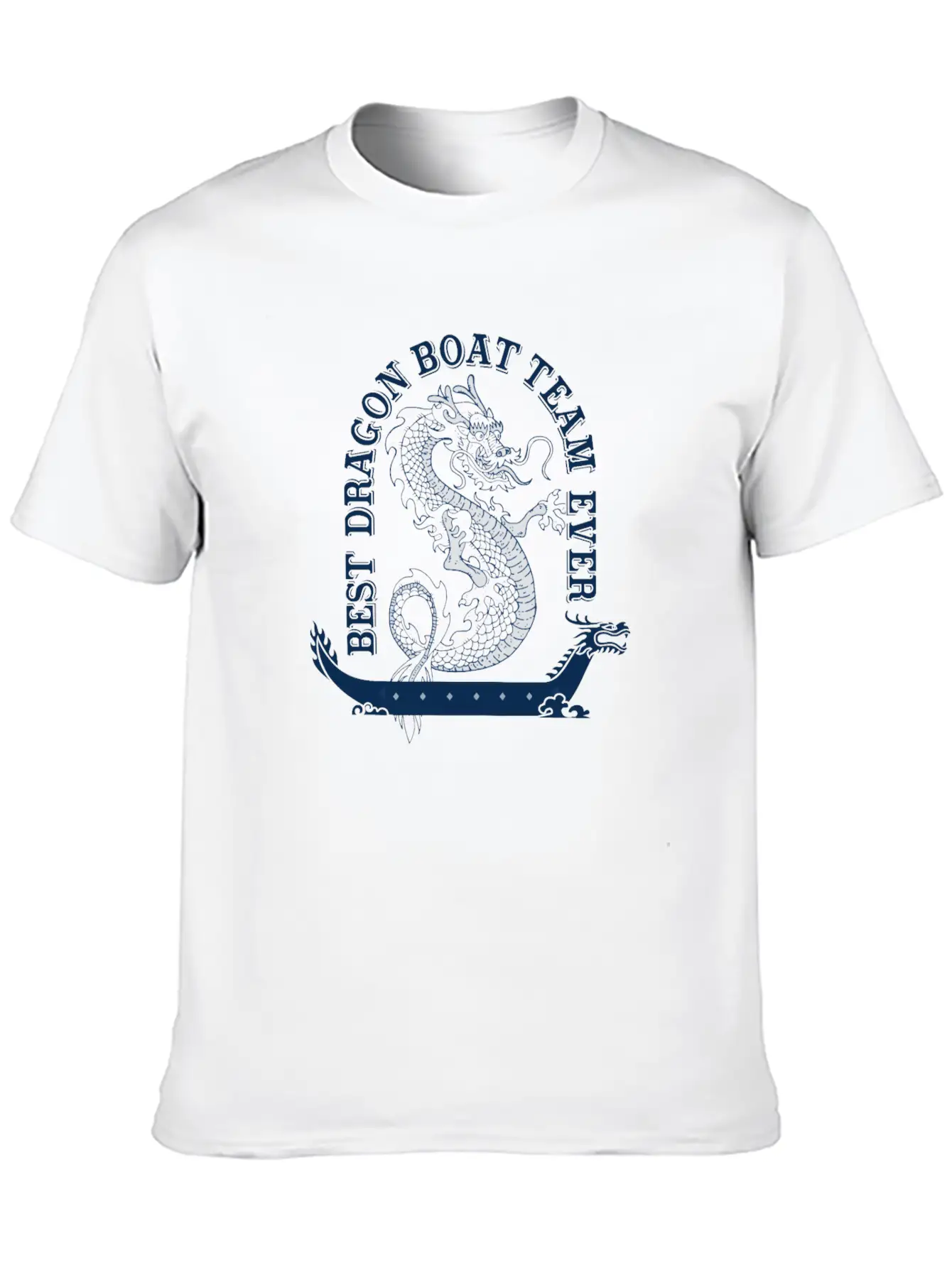 Best Dragon Boat Team Ever Vintage Look Funny Unisex Casual T-Shirt – Clean Design For Daily Comfort