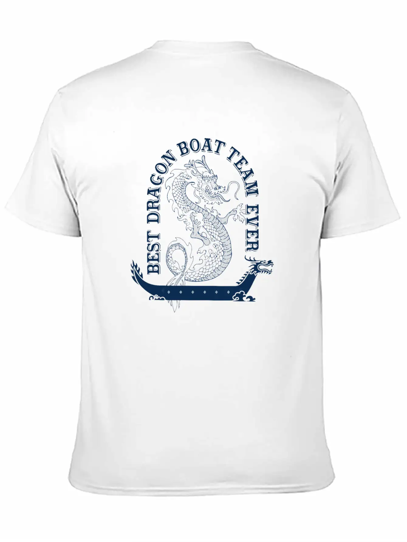 Best Dragon Boat Team Ever Vintage Look Funny Unisex Casual T-Shirt – Clean Design For Daily Comfort