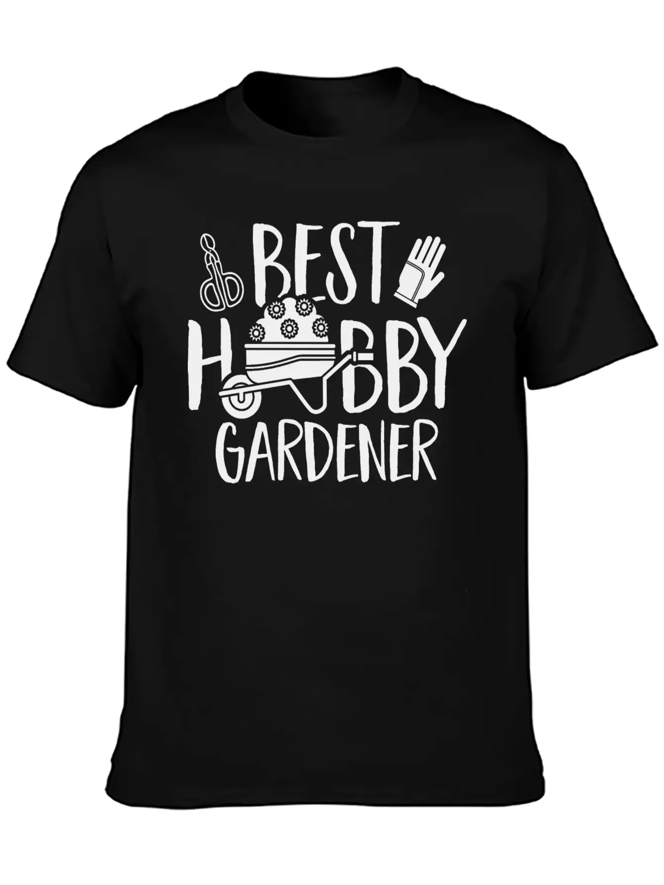 Best Hobby Gardener Garden Gardening Plant Unisex Short Sleeve Soft Cotton T-Shirt – Casual Everyday Wear
