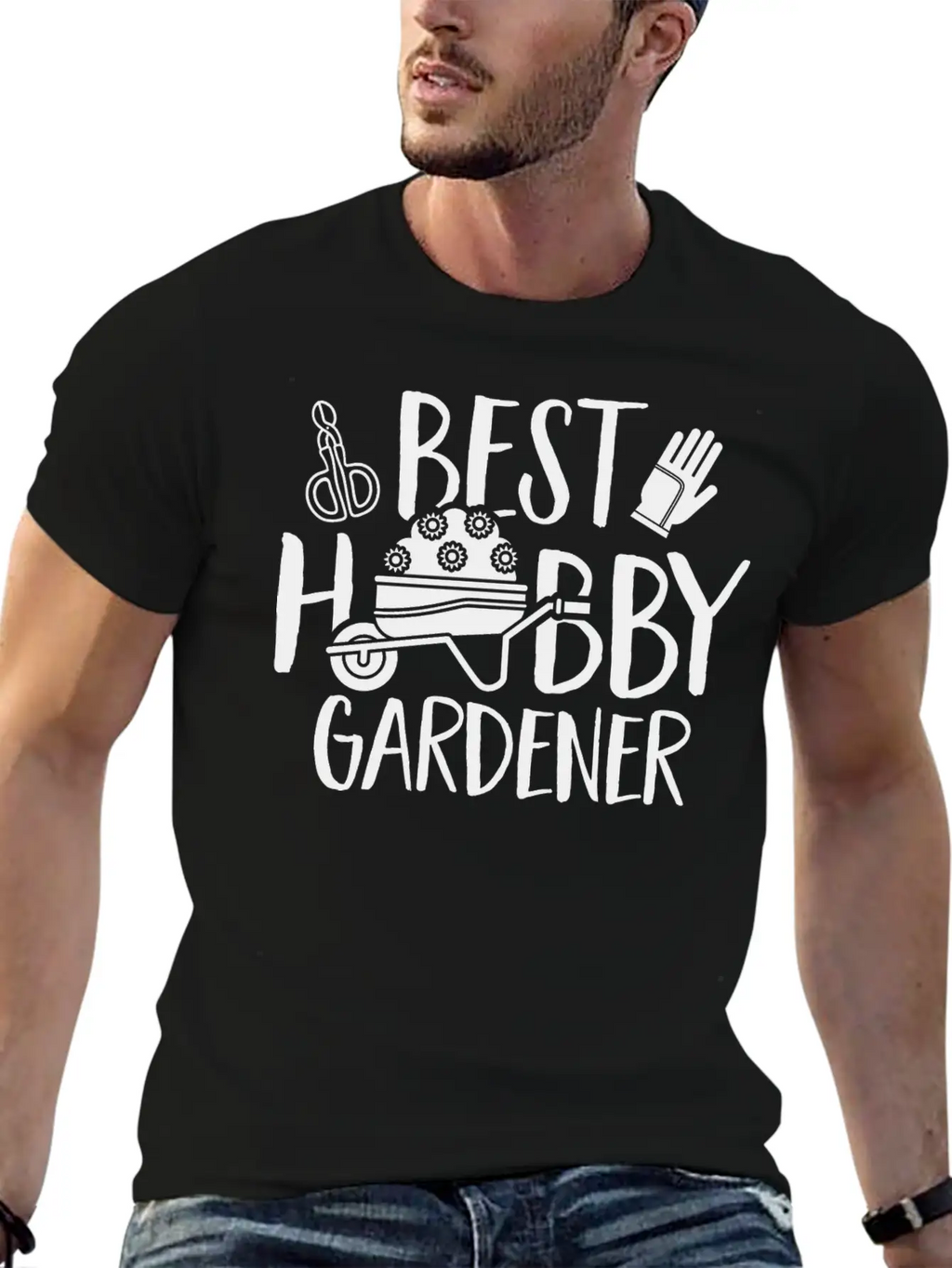 Best Hobby Gardener Garden Gardening Plant Unisex Short Sleeve Soft Cotton T-Shirt – Casual Everyday Wear