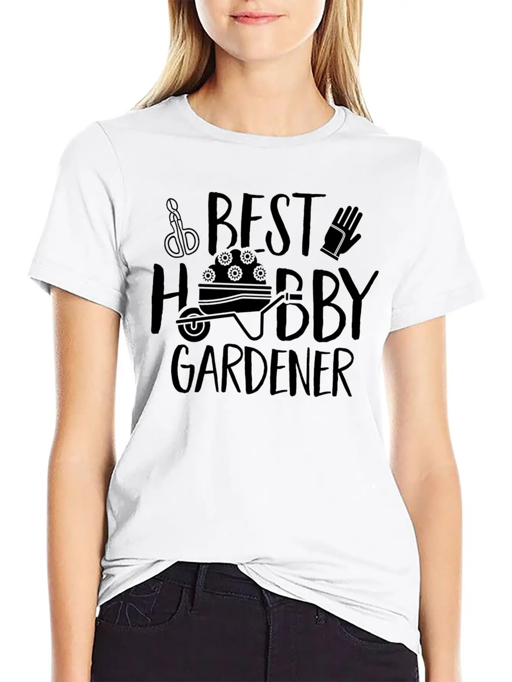 Best Hobby Gardener Garden Gardening Plant Unisex Short Sleeve Soft Cotton T-Shirt – Casual Everyday Wear
