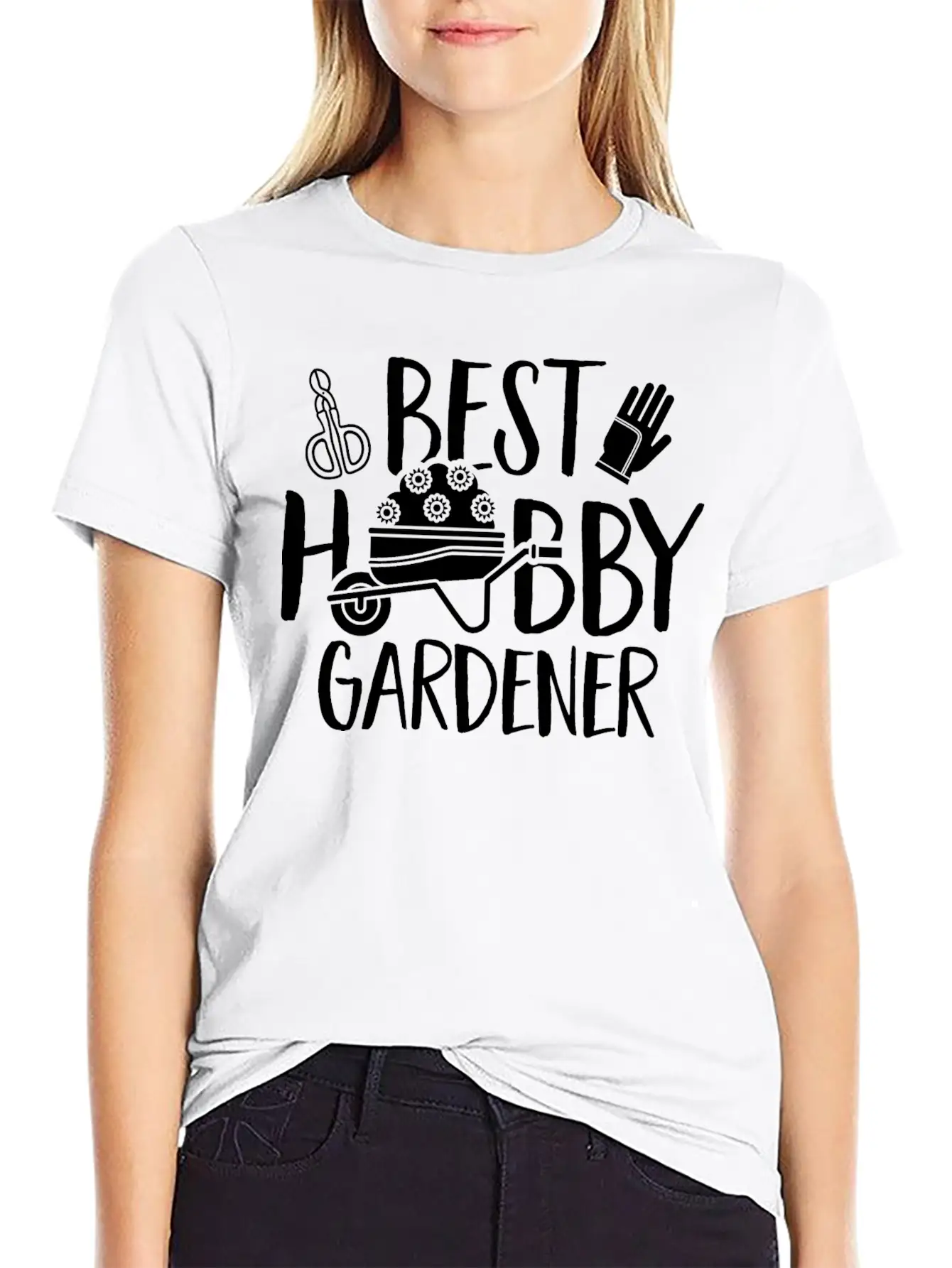 Best Hobby Gardener Garden Gardening Plant Unisex Short Sleeve Soft Cotton T-Shirt – Casual Everyday Wear