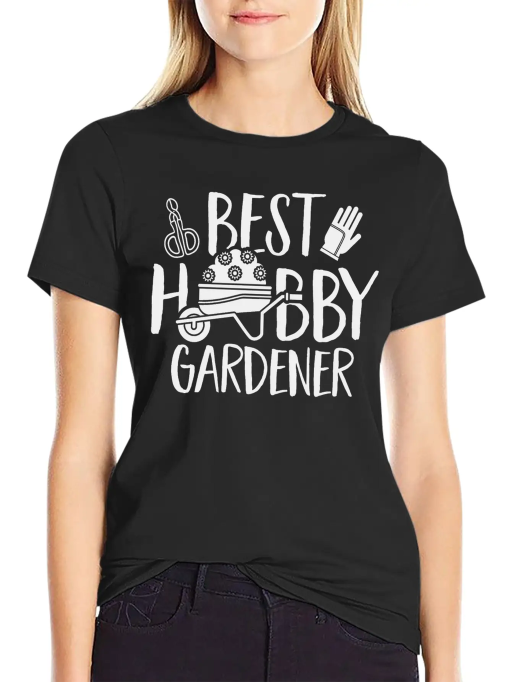 Best Hobby Gardener Garden Gardening Plant Unisex Short Sleeve Soft Cotton T-Shirt – Casual Everyday Wear