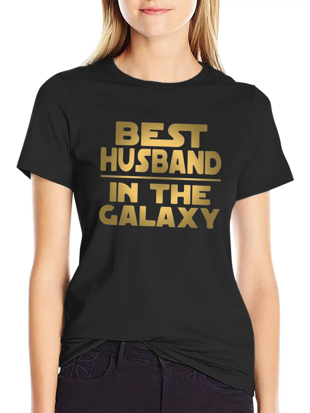 Best Husband In The Galaxy Essential Cotton Tee For Daily Outfits – Unisex Style