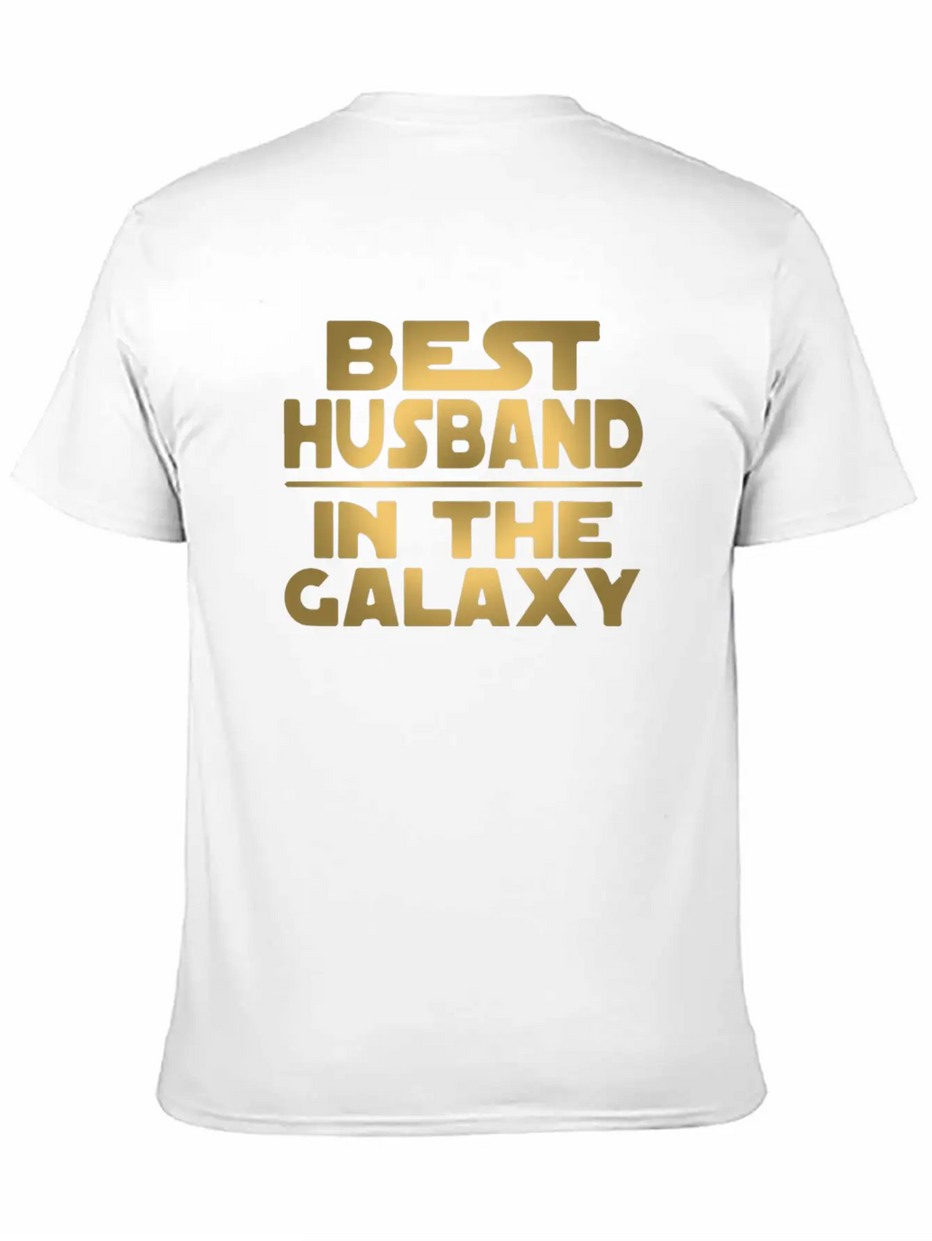 Best Husband In The Galaxy Essential Cotton Tee For Daily Outfits – Unisex Style
