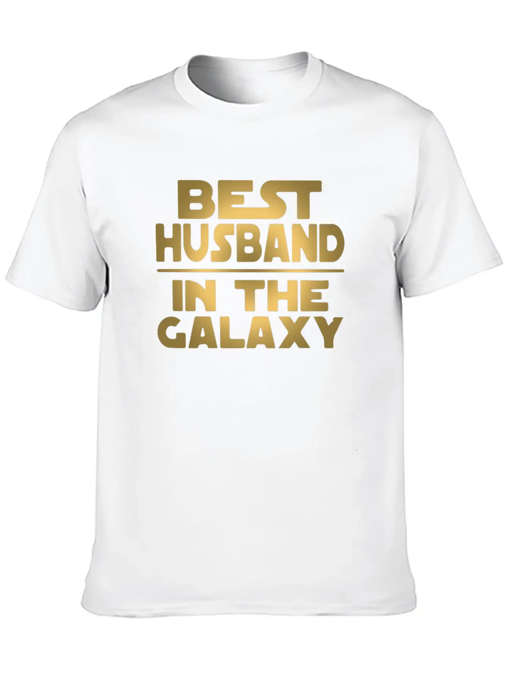 Best Husband In The Galaxy Essential Cotton Tee For Daily Outfits – Unisex Style