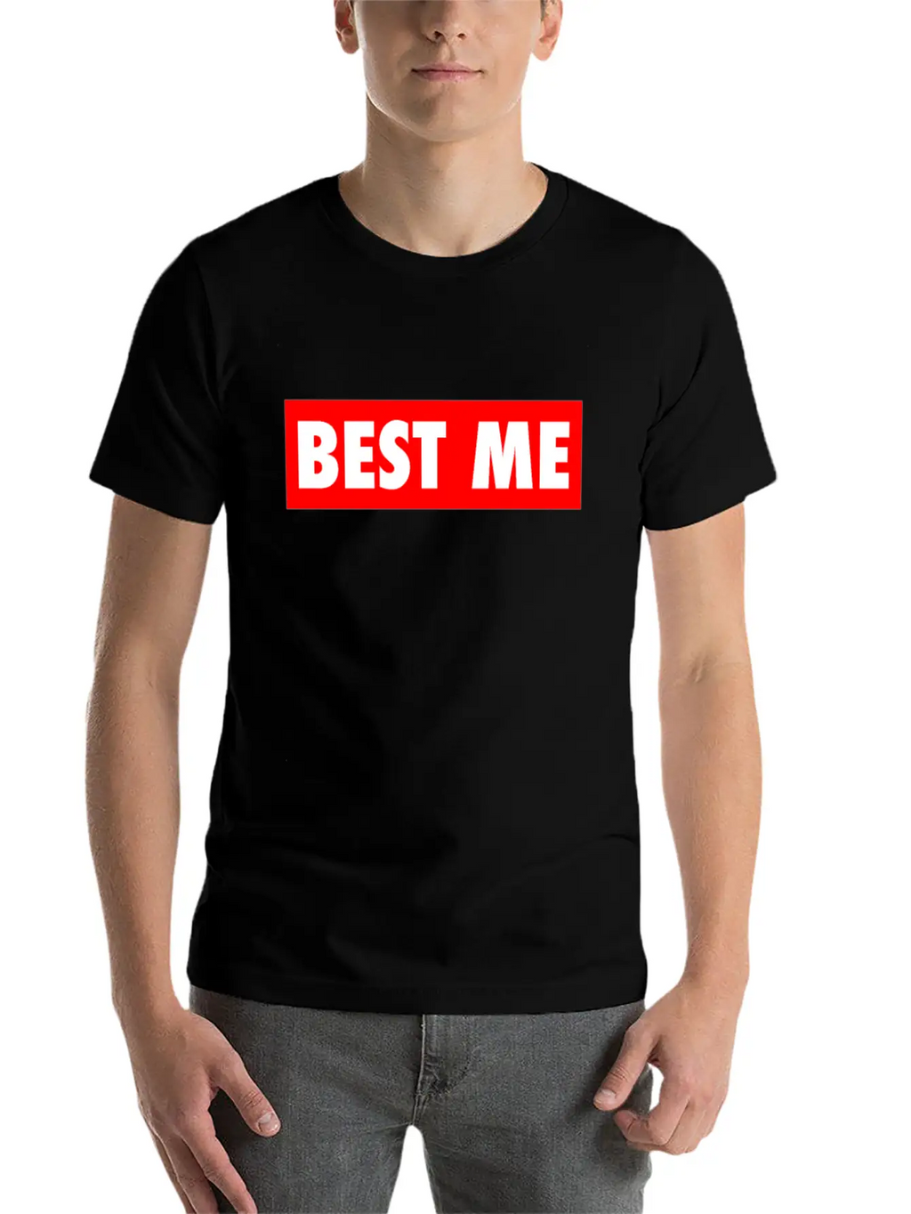 Best Me - Gym Workout Fitnessretro Casual Graphic T-Shirt – Simple And Comfortable Daily Wear