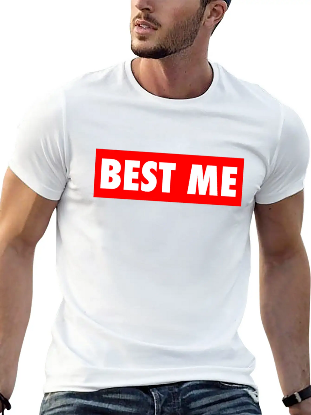 Best Me - Gym Workout Fitnessretro Casual Graphic T-Shirt – Simple And Comfortable Daily Wear