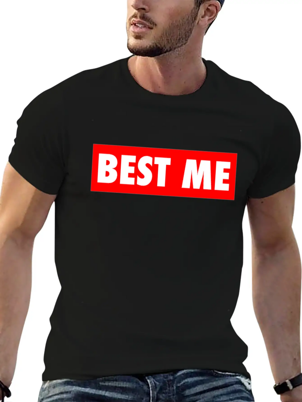 Best Me - Gym Workout Fitnessretro Casual Graphic T-Shirt – Simple And Comfortable Daily Wear