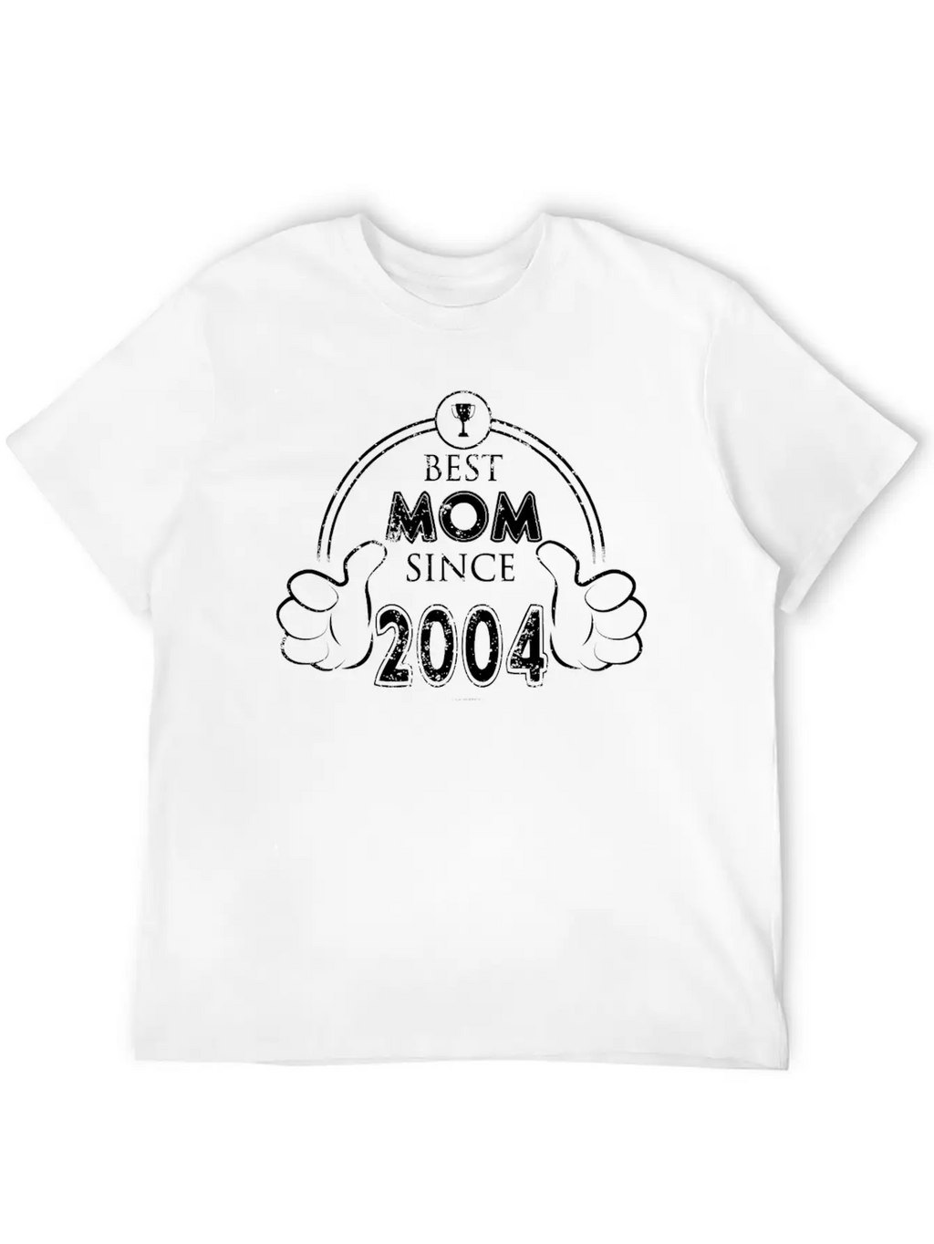 Best Mom 2004 Mother Shirt Mothers Day Unisex Short Sleeve Soft Cotton T-Shirt – Casual Everyday Wear