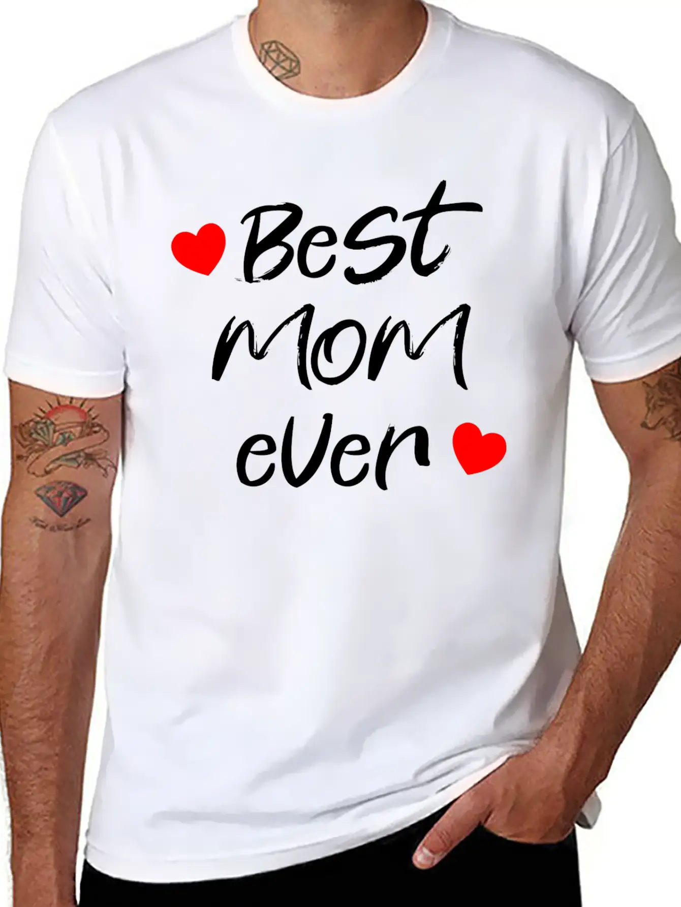 Best Mom Ever Unisex Casual T-Shirt – Clean Design For Daily Comfort