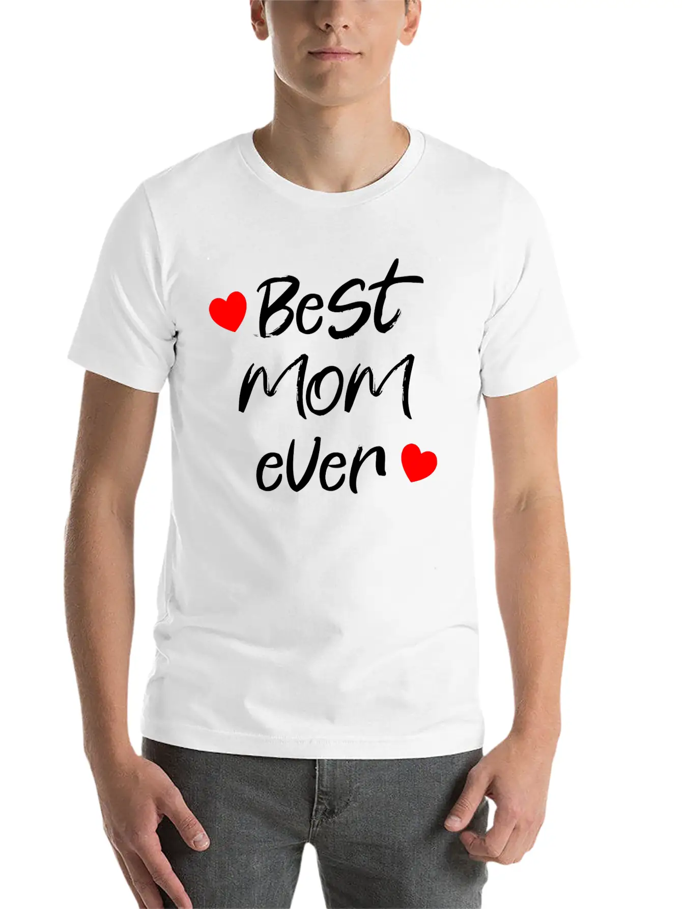 Best Mom Ever Unisex Casual T-Shirt – Clean Design For Daily Comfort