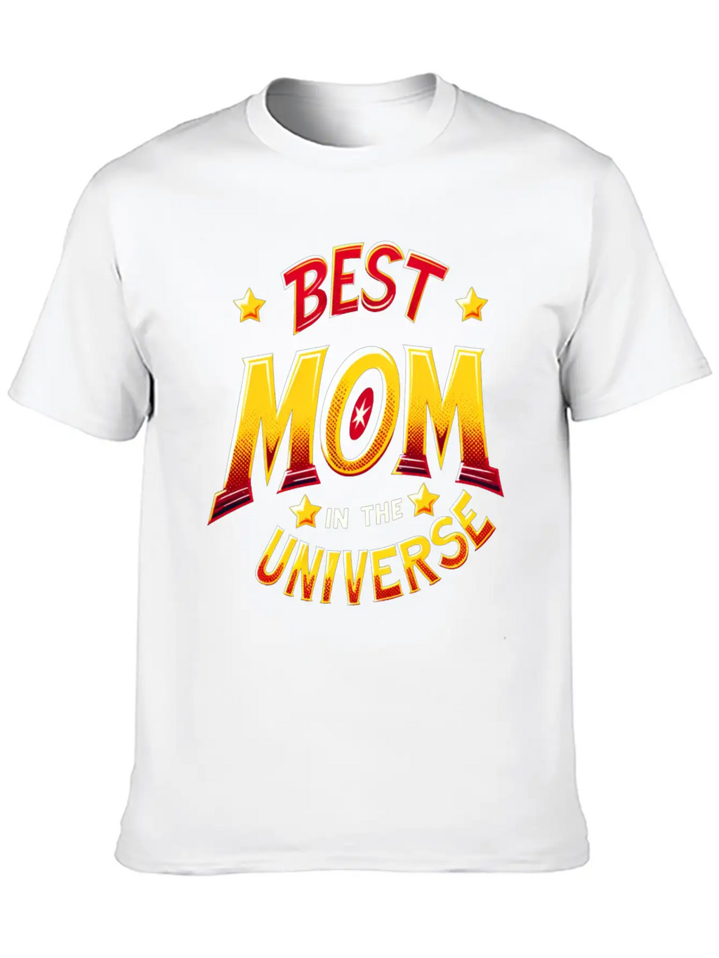 Best Mom In The Universe Breathable Soft Cotton T-Shirt – Timeless Casual Look
