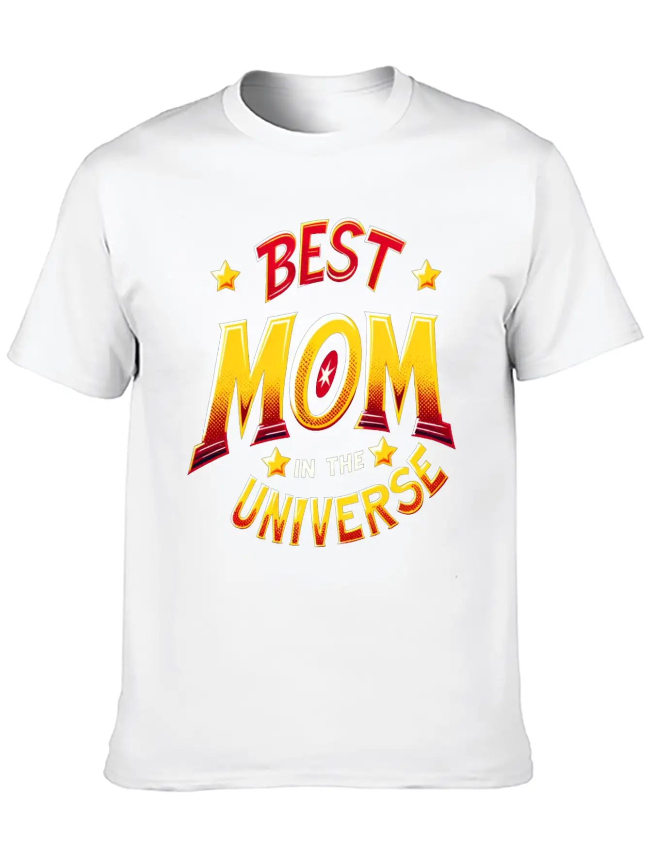 Best Mom In The Universe Breathable Soft Cotton T-Shirt – Timeless Casual Look