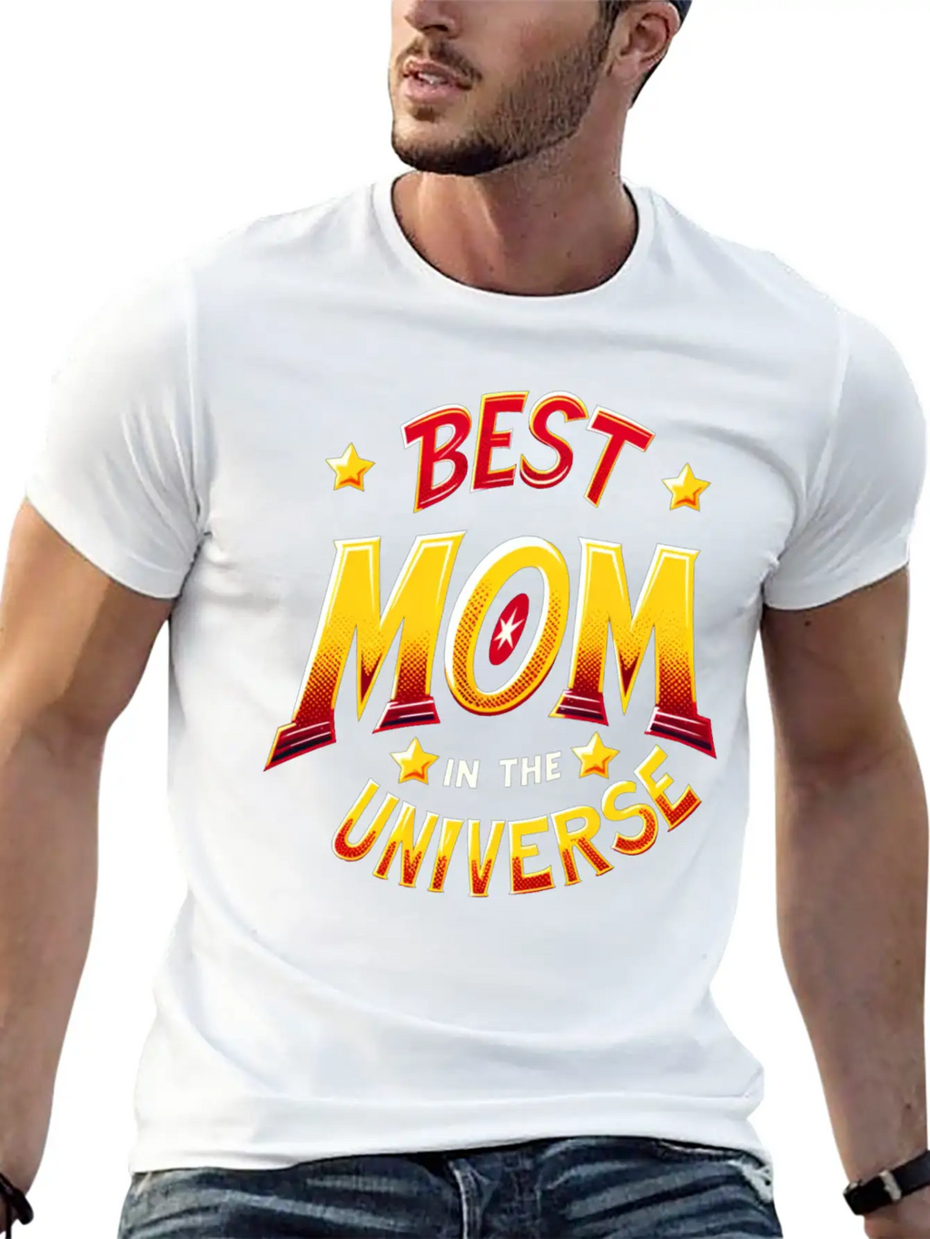 Best Mom In The Universe Breathable Soft Cotton T-Shirt – Timeless Casual Look