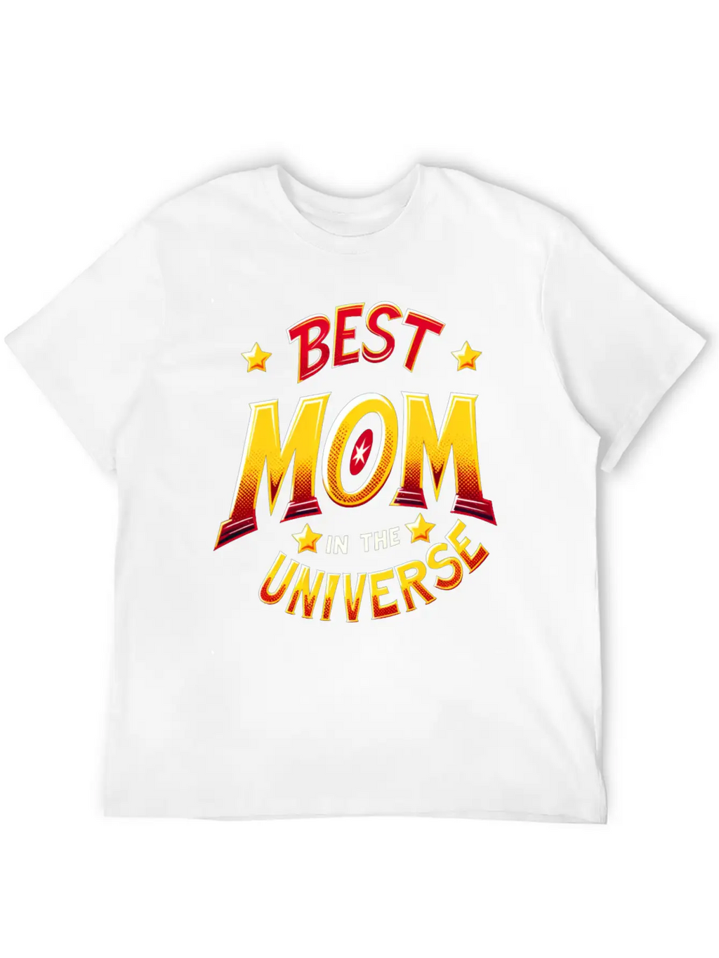 Best Mom In The Universe Breathable Soft Cotton T-Shirt – Timeless Casual Look
