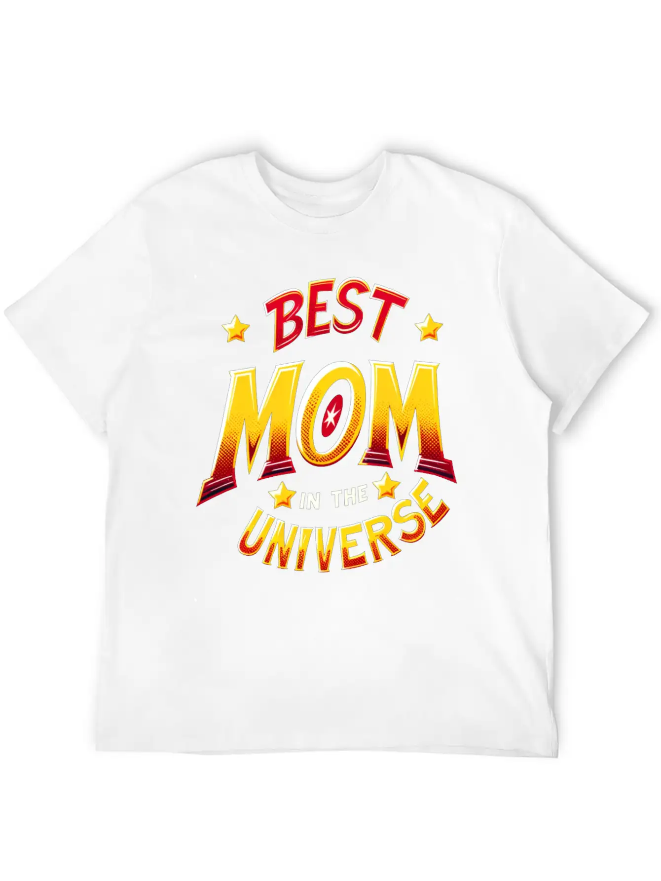 Best Mom In The Universe Breathable Soft Cotton T-Shirt – Timeless Casual Look