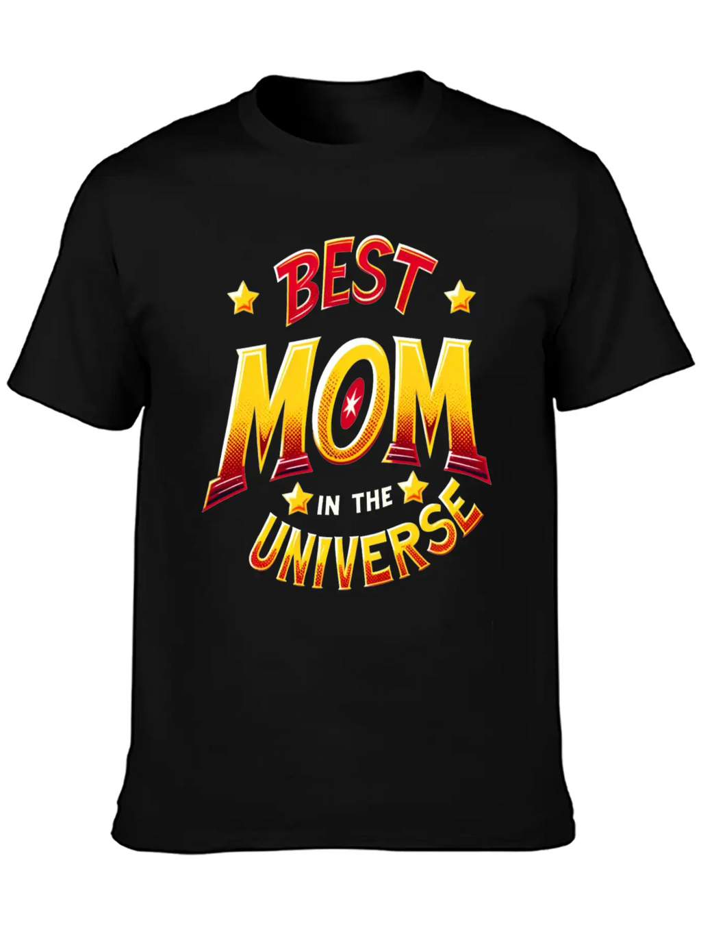 Best Mom In The Universe Breathable Soft Cotton T-Shirt – Timeless Casual Look