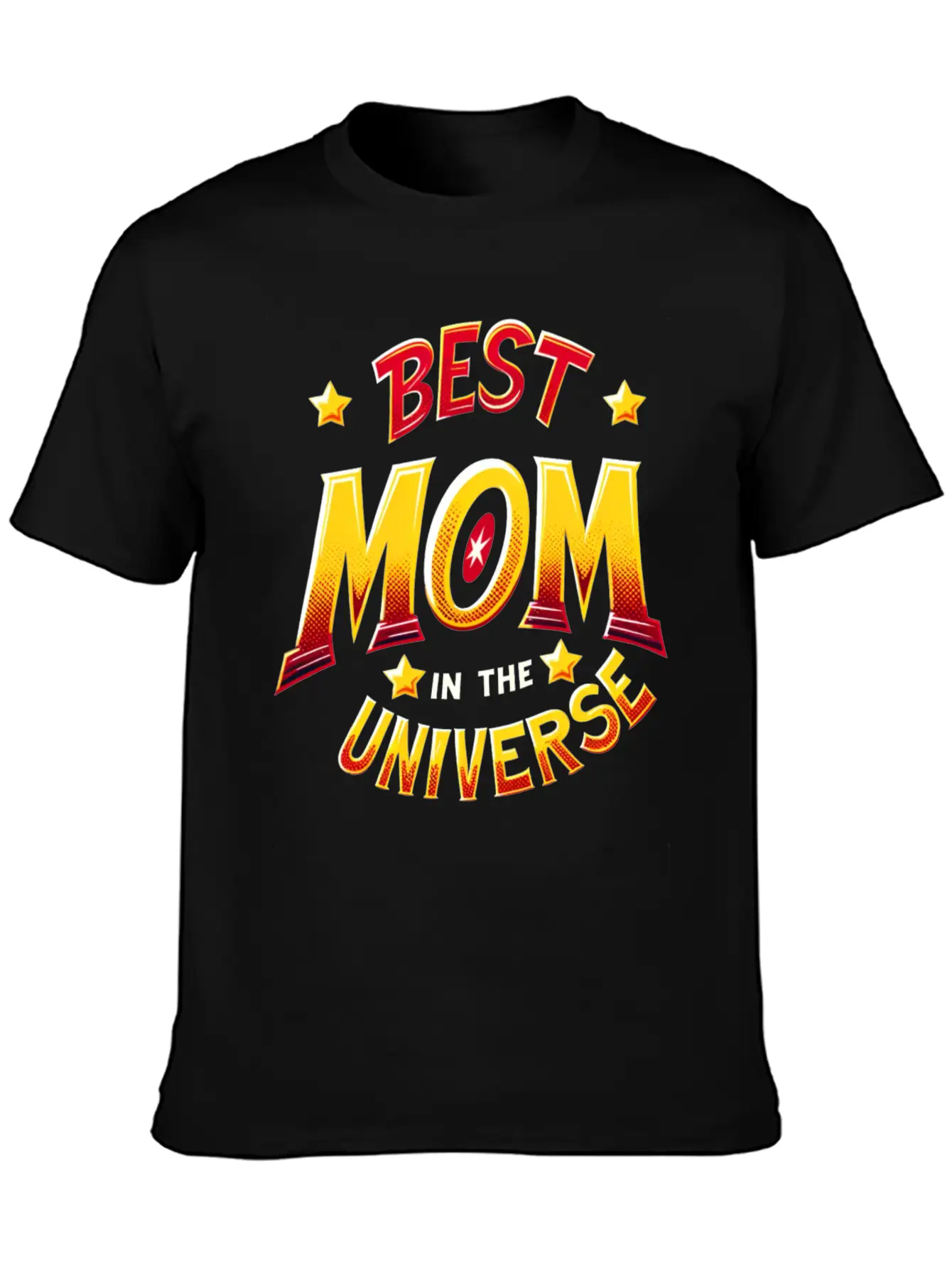 Best Mom In The Universe Breathable Soft Cotton T-Shirt – Timeless Casual Look