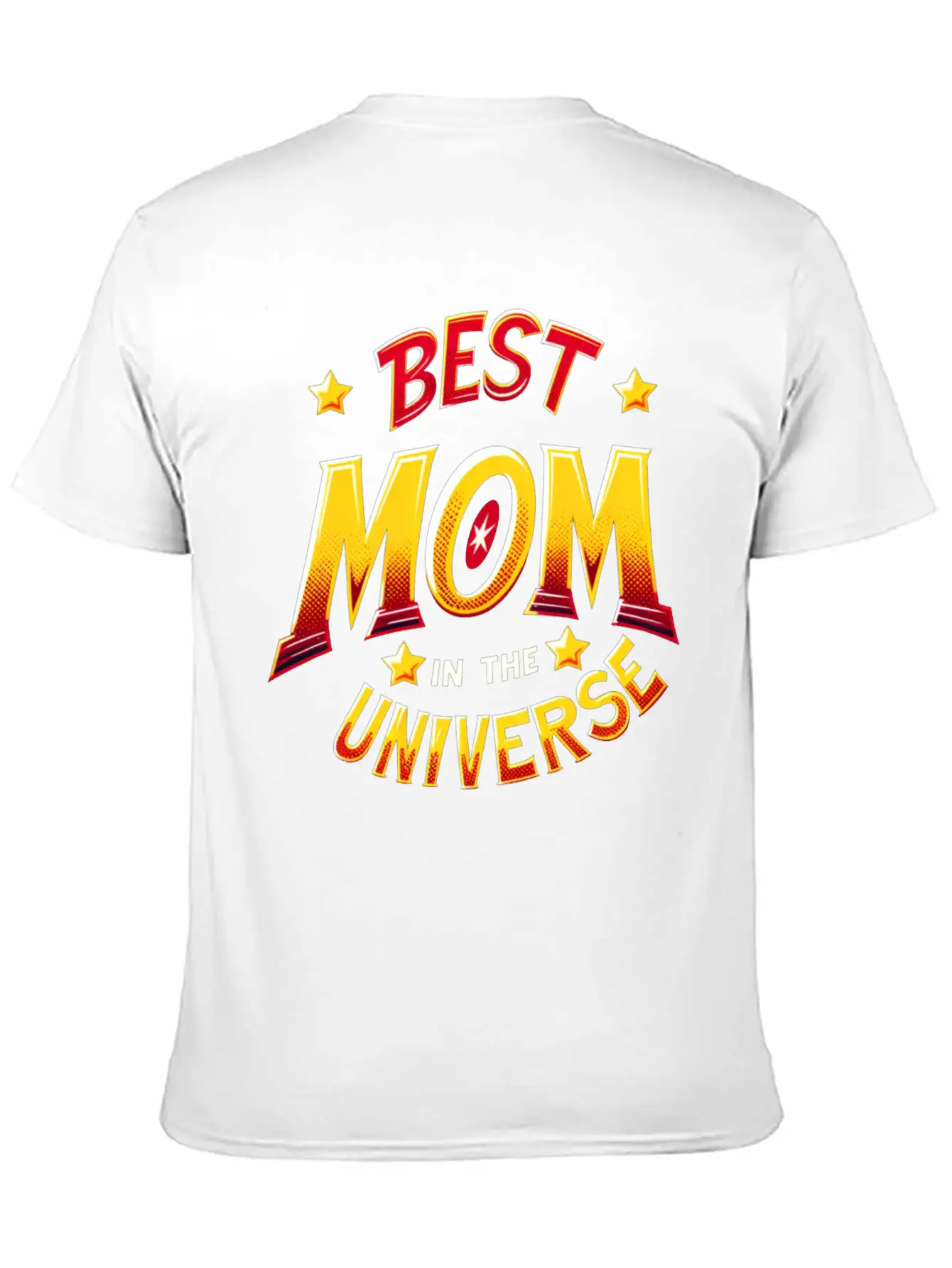 Best Mom In The Universe Breathable Soft Cotton T-Shirt – Timeless Casual Look