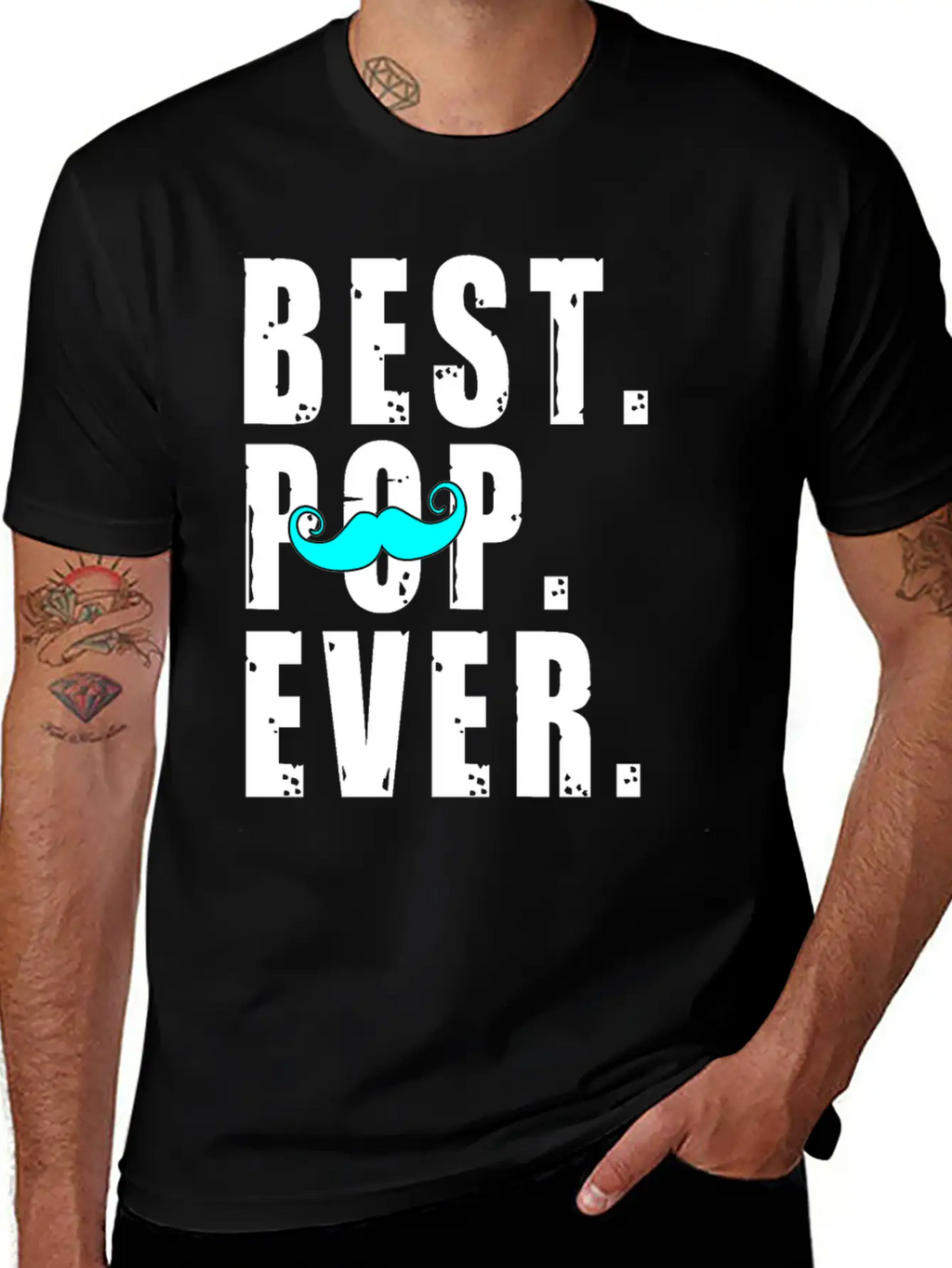 BEST POP EVER Fathers Day Gift - Pop Shirt Breathable Soft Cotton T-Shirt – Timeless Casual Look