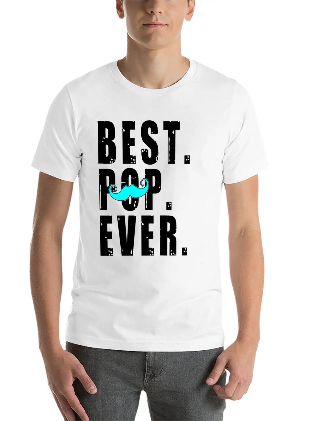 BEST POP EVER Fathers Day Gift - Pop Shirt Breathable Soft Cotton T-Shirt – Timeless Casual Look