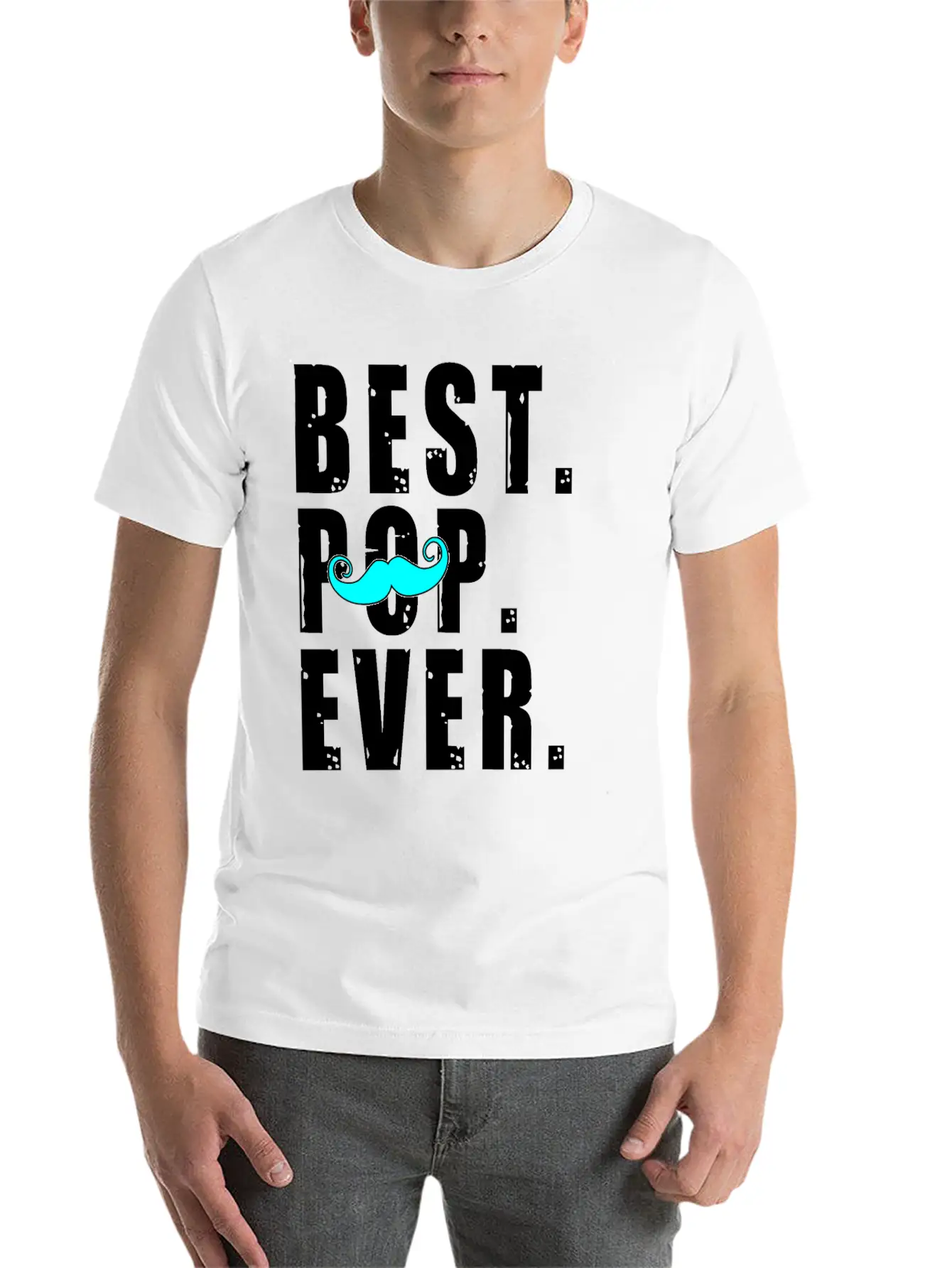 BEST POP EVER Fathers Day Gift - Pop Shirt Breathable Soft Cotton T-Shirt – Timeless Casual Look