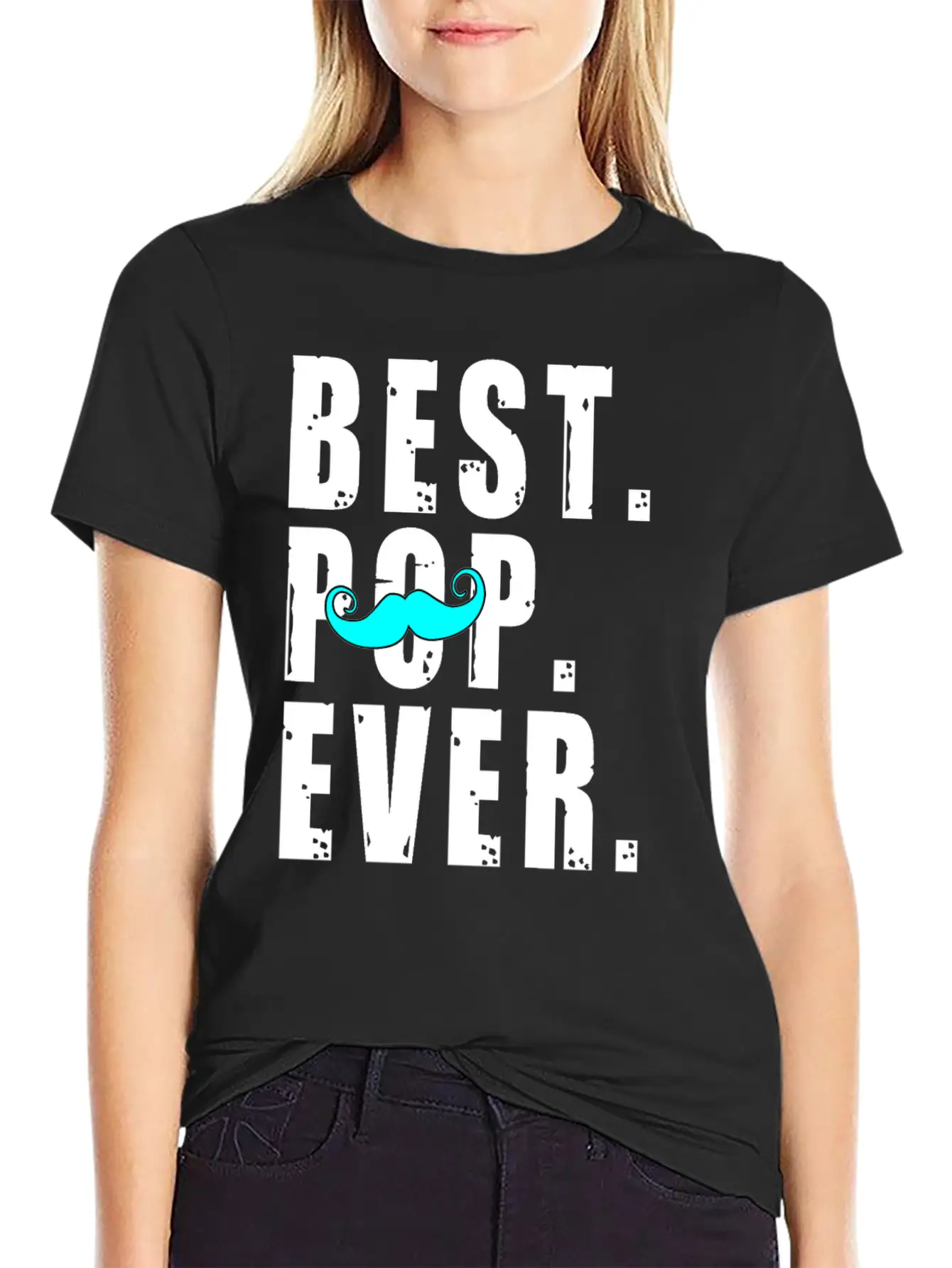 BEST POP EVER Fathers Day Gift - Pop Shirt Breathable Soft Cotton T-Shirt – Timeless Casual Look