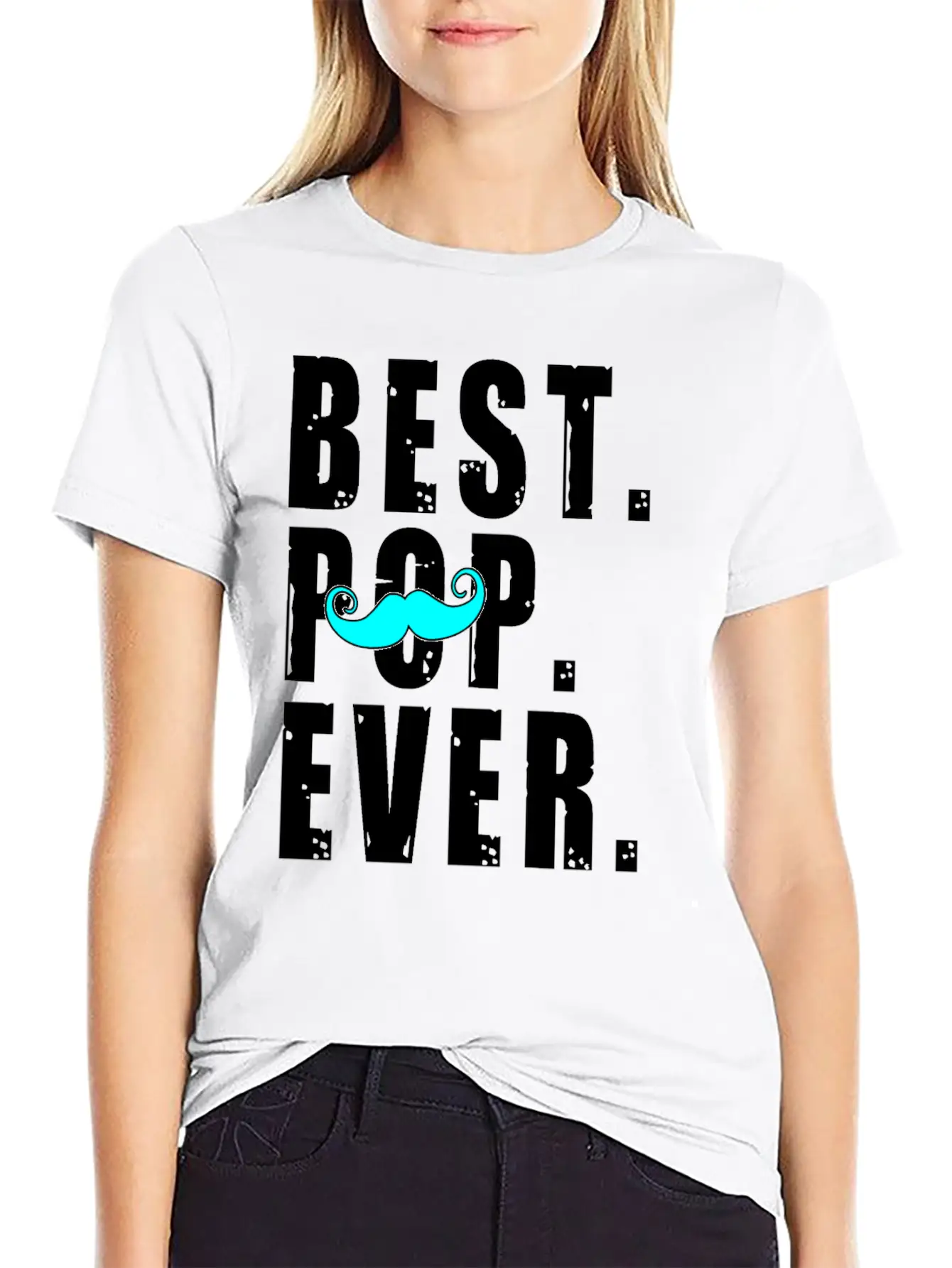 BEST POP EVER Fathers Day Gift - Pop Shirt Breathable Soft Cotton T-Shirt – Timeless Casual Look