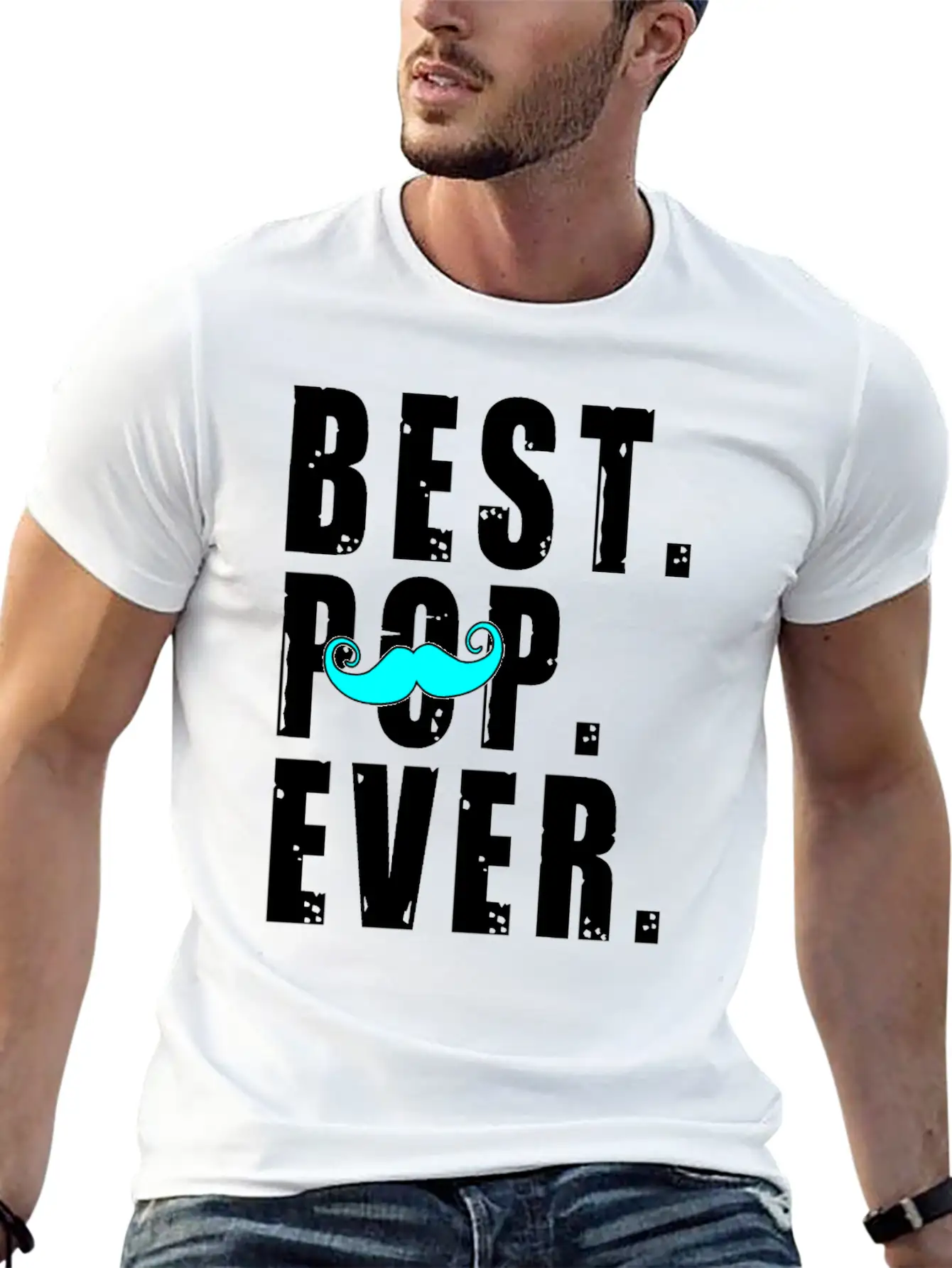 BEST POP EVER Fathers Day Gift - Pop Shirt Breathable Soft Cotton T-Shirt – Timeless Casual Look