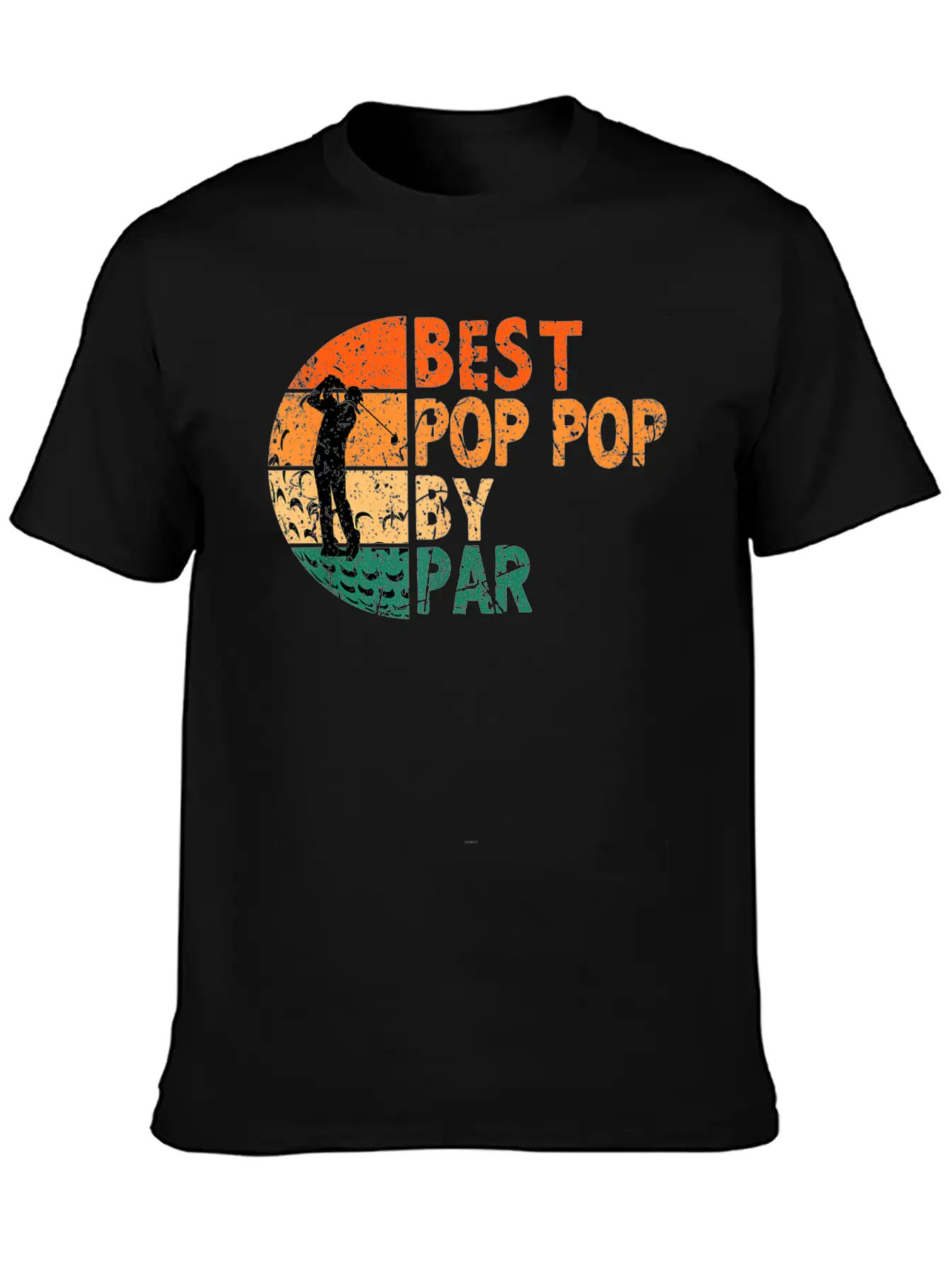 Best Pop Pop By Par Golf Fathers Day Golfing Funny Essential Cotton Tee For Daily Outfits – Unisex Style
