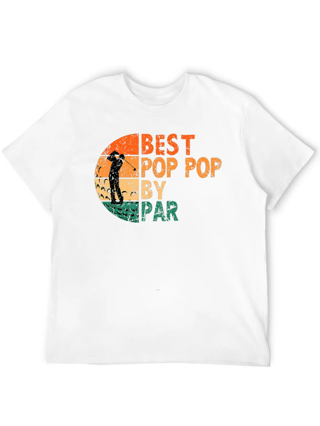 Best Pop Pop By Par Golf Fathers Day Golfing Funny Essential Cotton Tee For Daily Outfits – Unisex Style