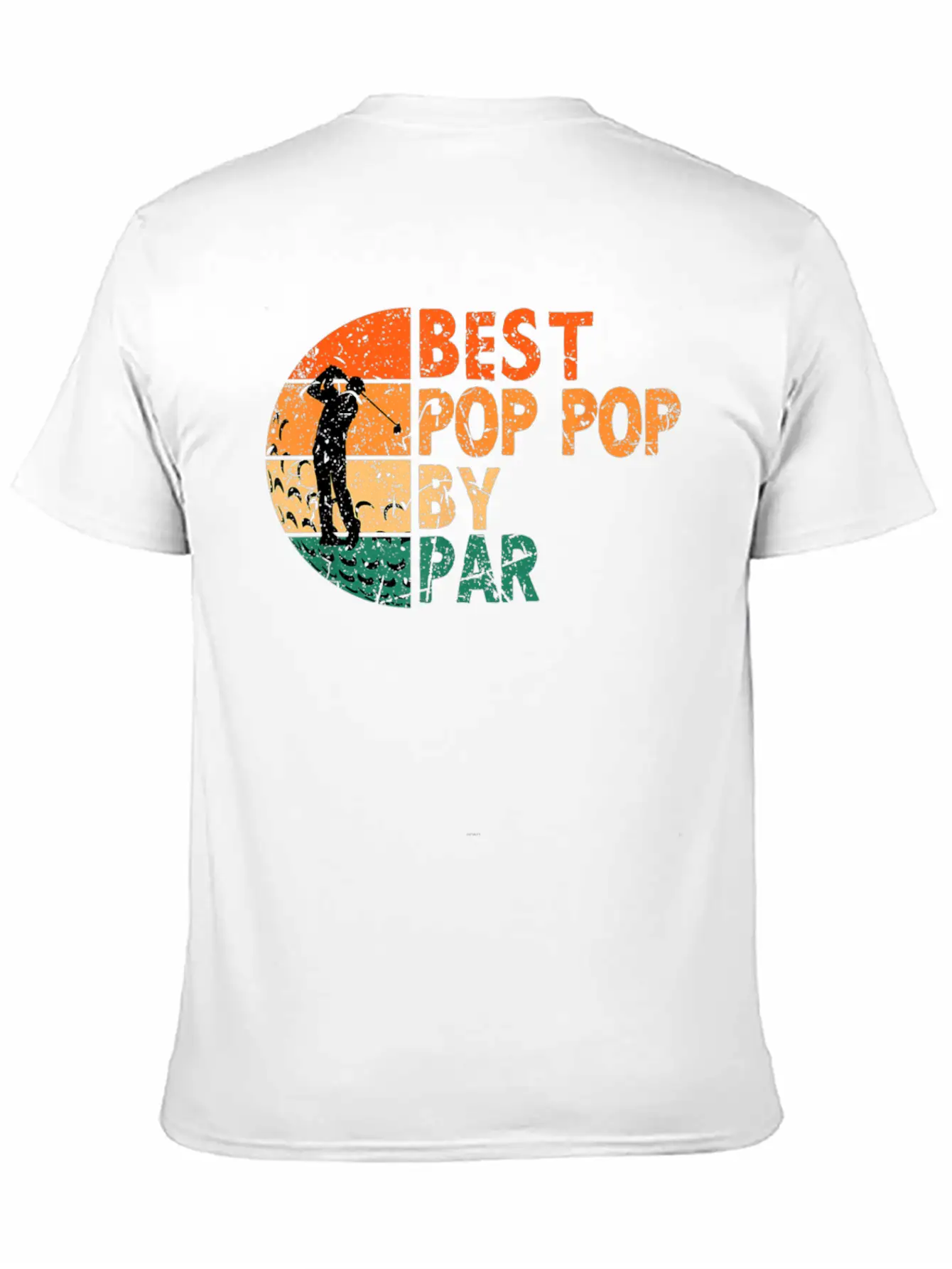 Best Pop Pop By Par Golf Fathers Day Golfing Funny Essential Cotton Tee For Daily Outfits – Unisex Style