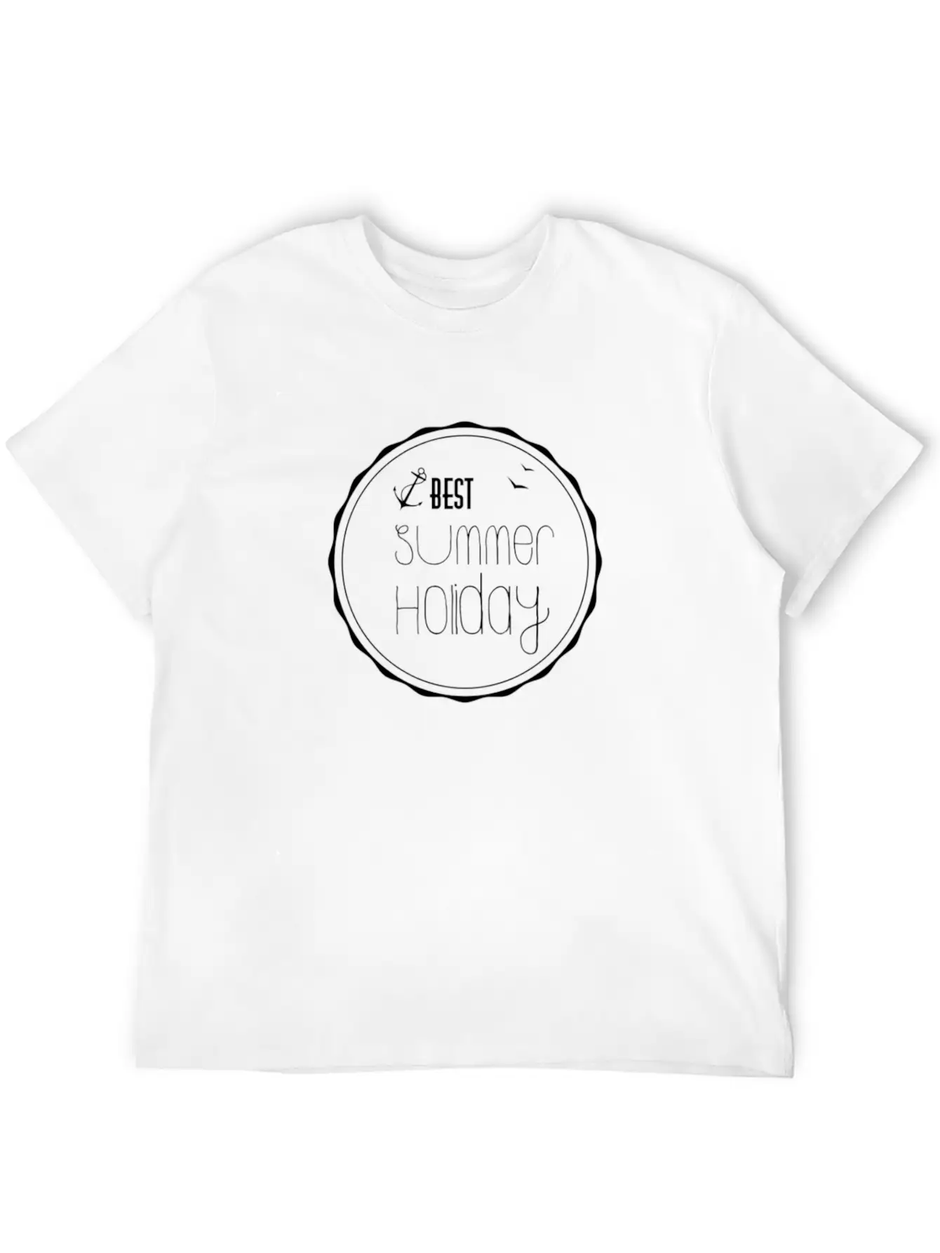 Best Summer Holiday Casual Graphic T-Shirt – Simple And Comfortable Daily Wear