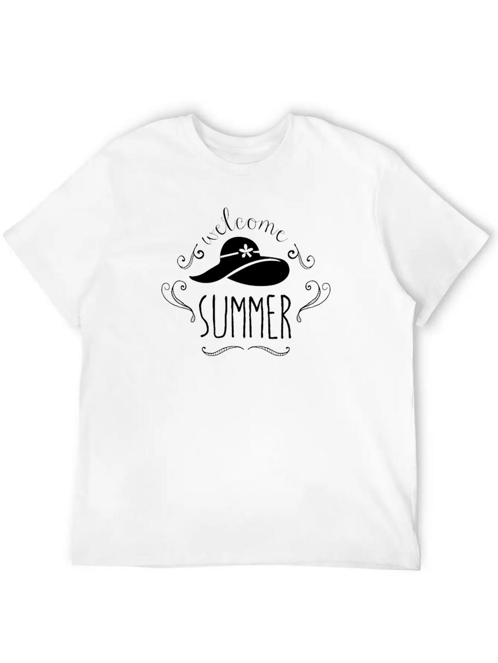 Best Summer Welcome Summer Sun Hat Unisex Casual T-Shirt – Clean Design For Daily Comfort