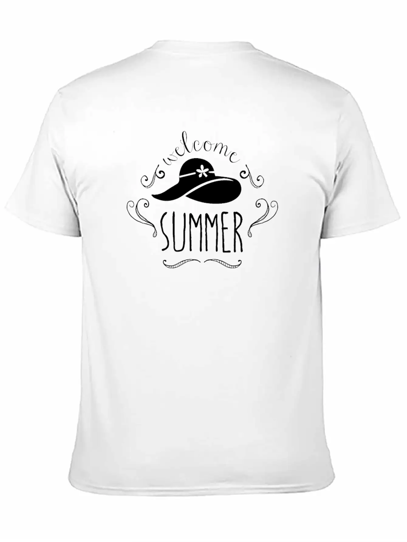 Best Summer Welcome Summer Sun Hat Unisex Casual T-Shirt – Clean Design For Daily Comfort