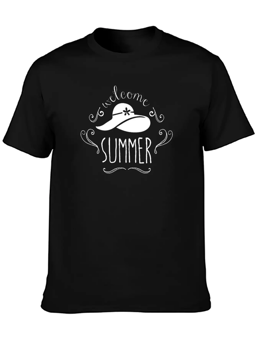 Best Summer Welcome Summer Sun Hat Unisex Casual T-Shirt – Clean Design For Daily Comfort