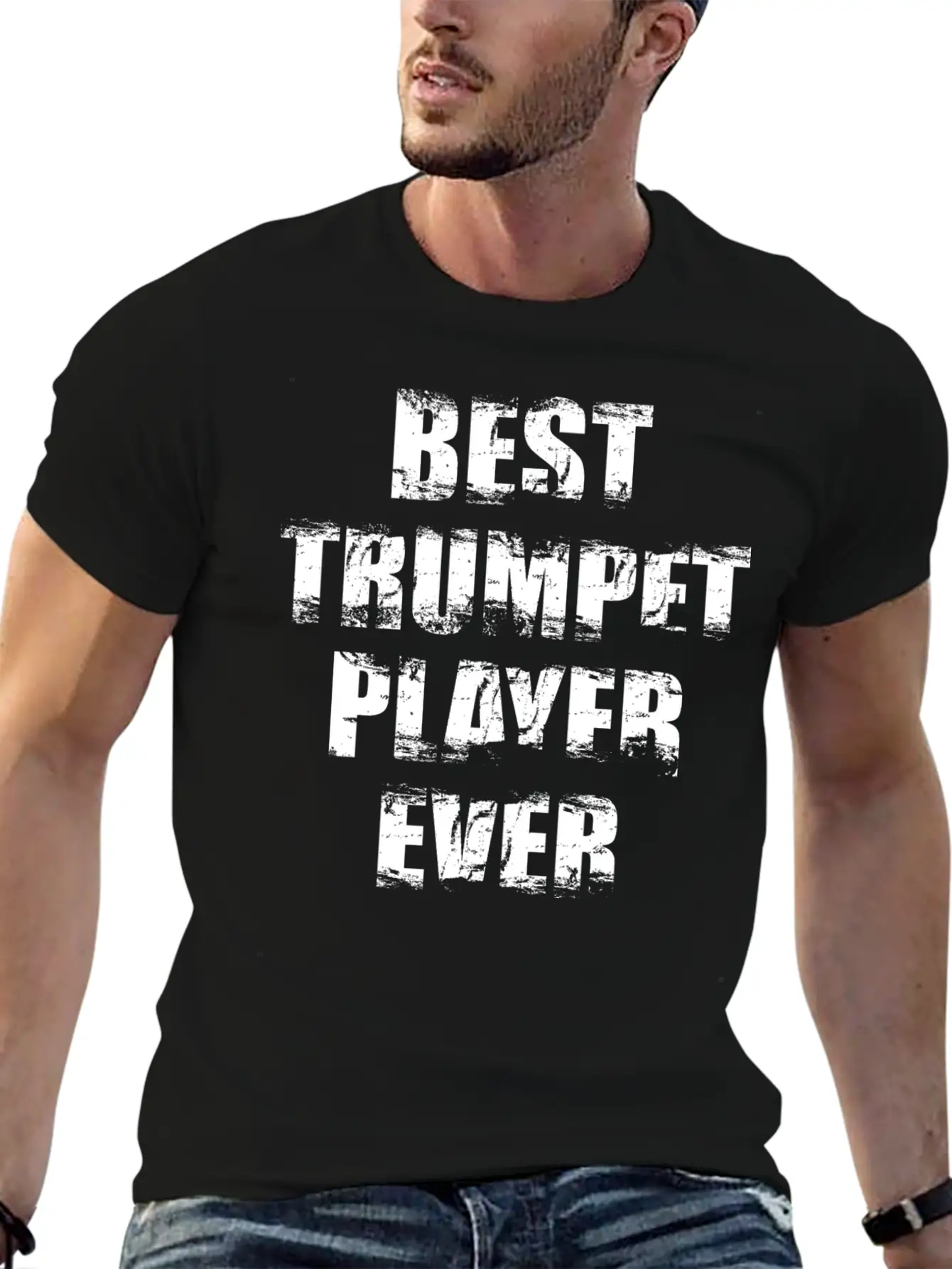 Best Trumpet Player Ever Unisex Casual T-Shirt – Clean Design For Daily Comfort