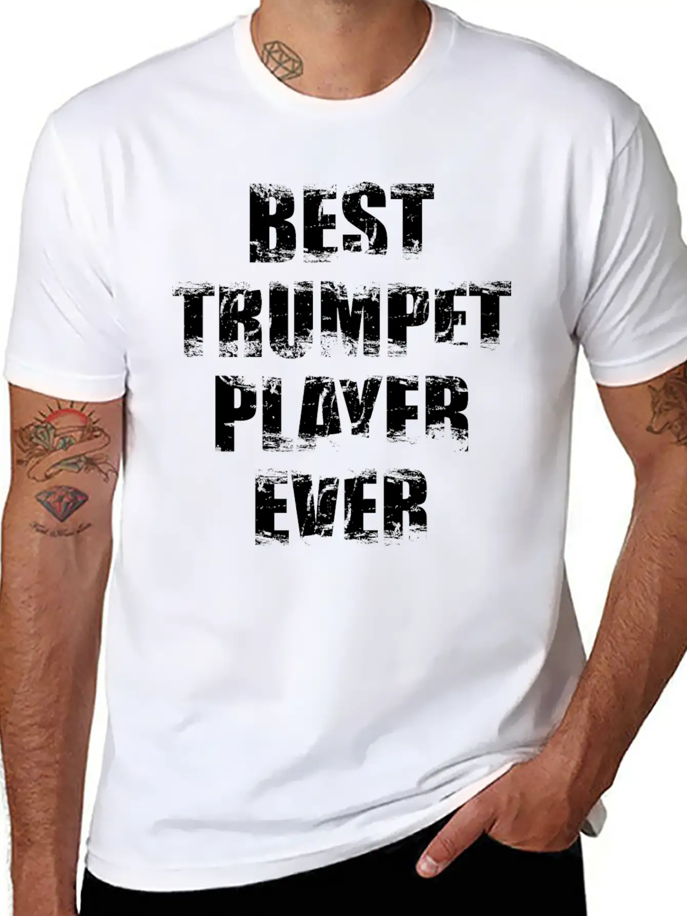 Best Trumpet Player Ever Unisex Casual T-Shirt – Clean Design For Daily Comfort