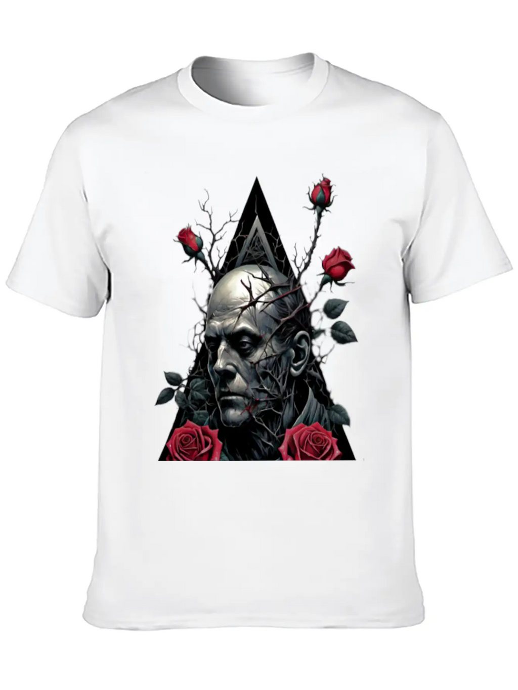 Between Thorns And Roses Unisex Short Sleeve Soft Cotton T-Shirt – Casual Everyday Wear