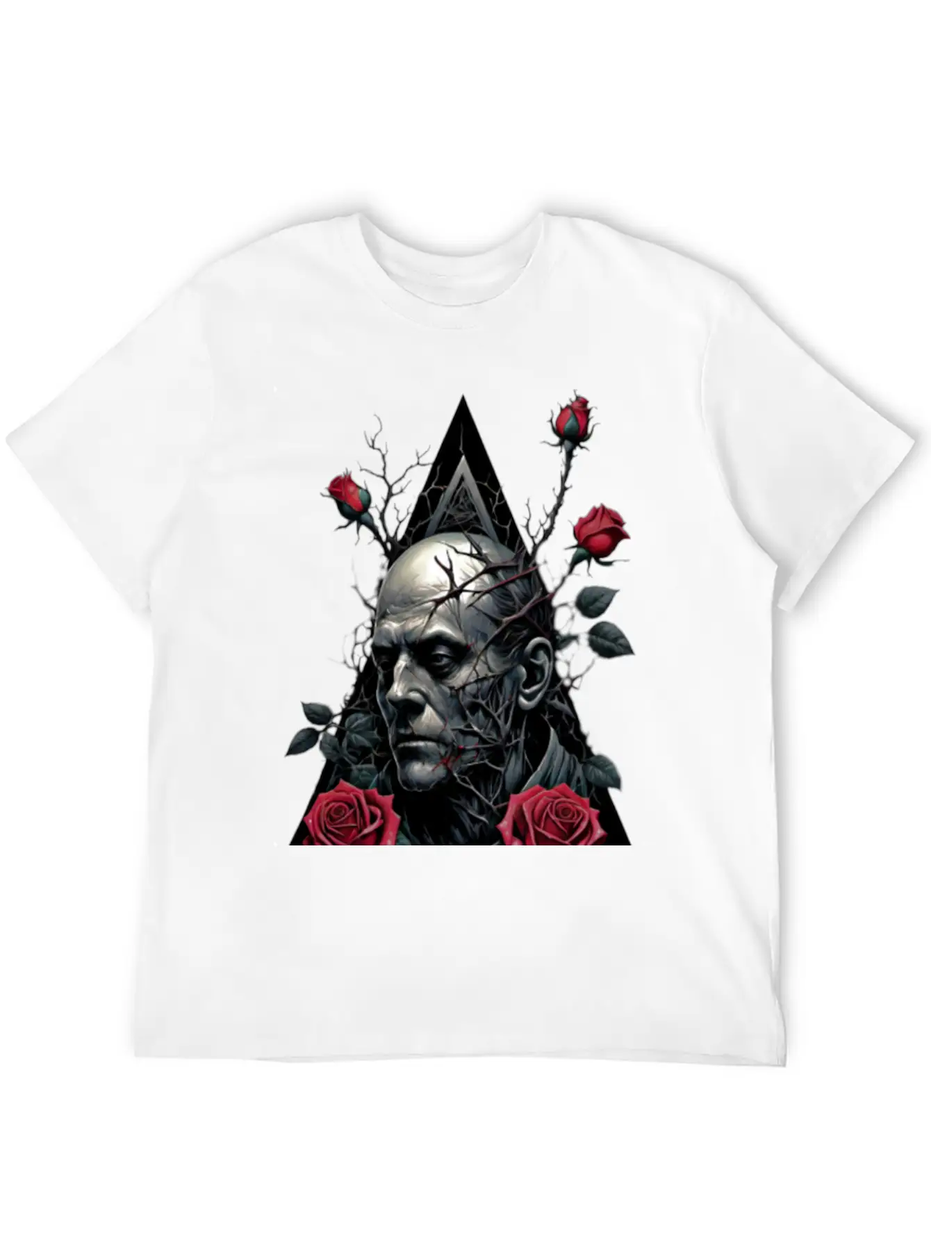 Between Thorns And Roses Unisex Short Sleeve Soft Cotton T-Shirt – Casual Everyday Wear