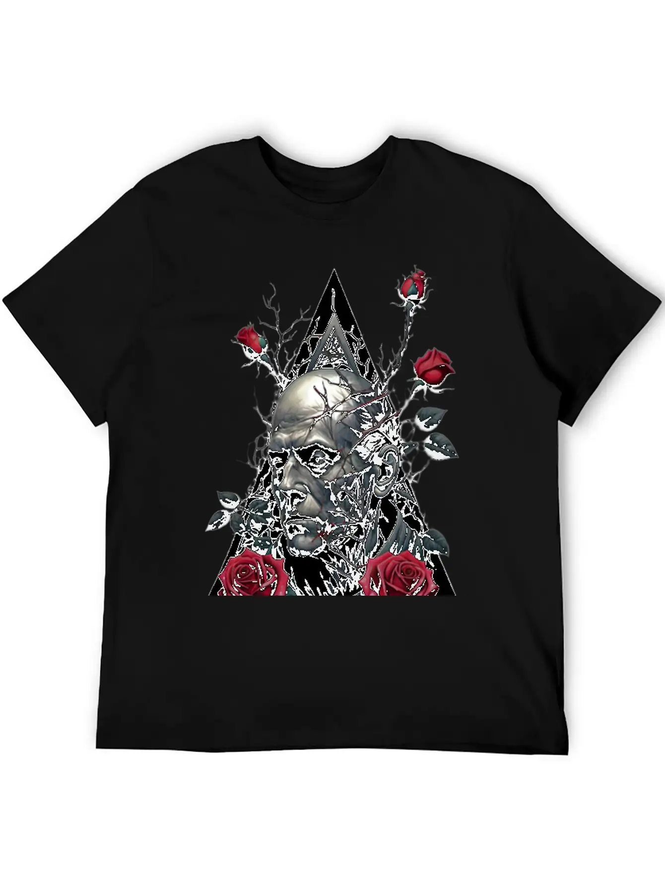 Between Thorns And Roses Unisex Short Sleeve Soft Cotton T-Shirt – Casual Everyday Wear
