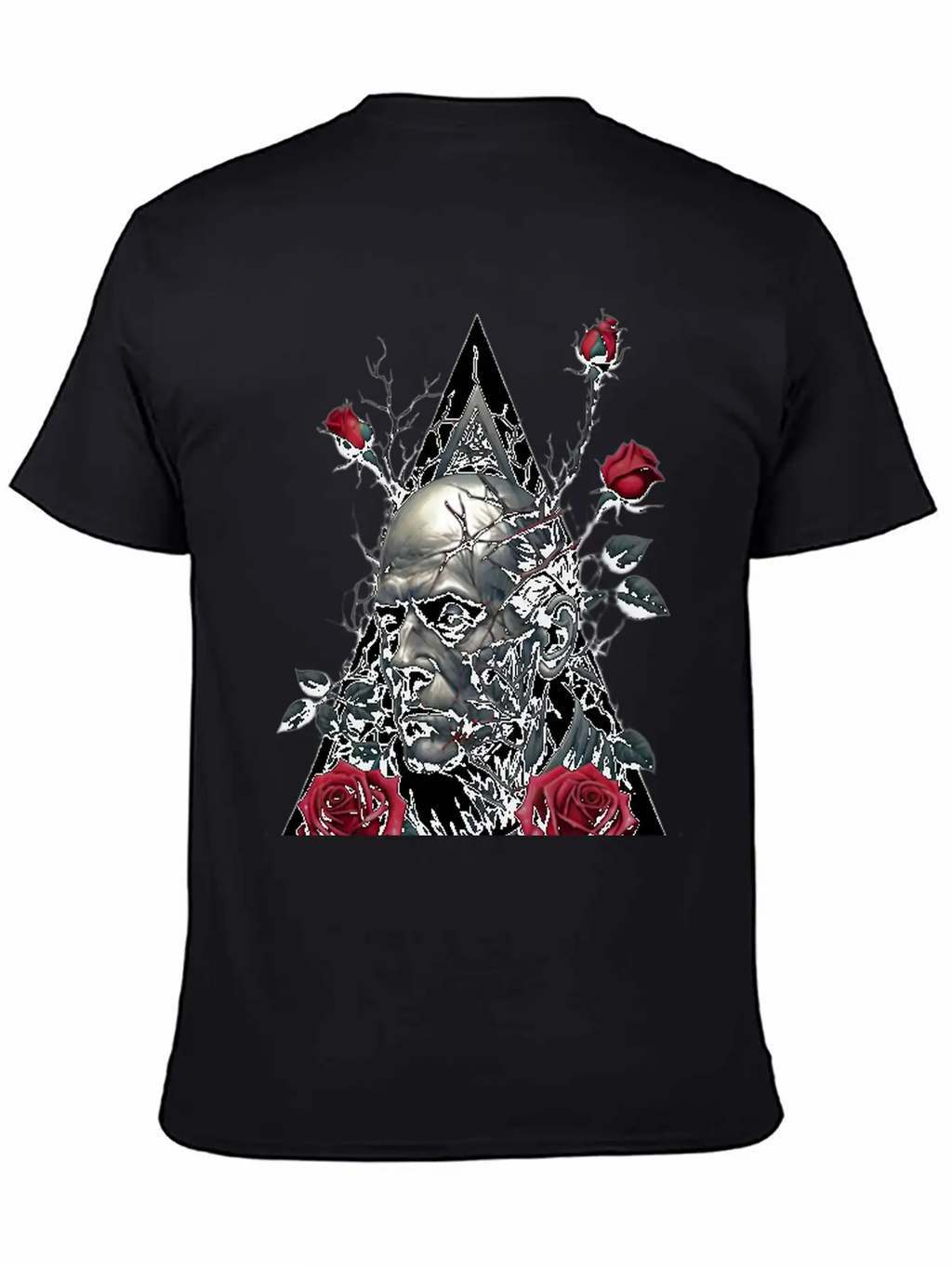 Between Thorns And Roses Unisex Short Sleeve Soft Cotton T-Shirt – Casual Everyday Wear