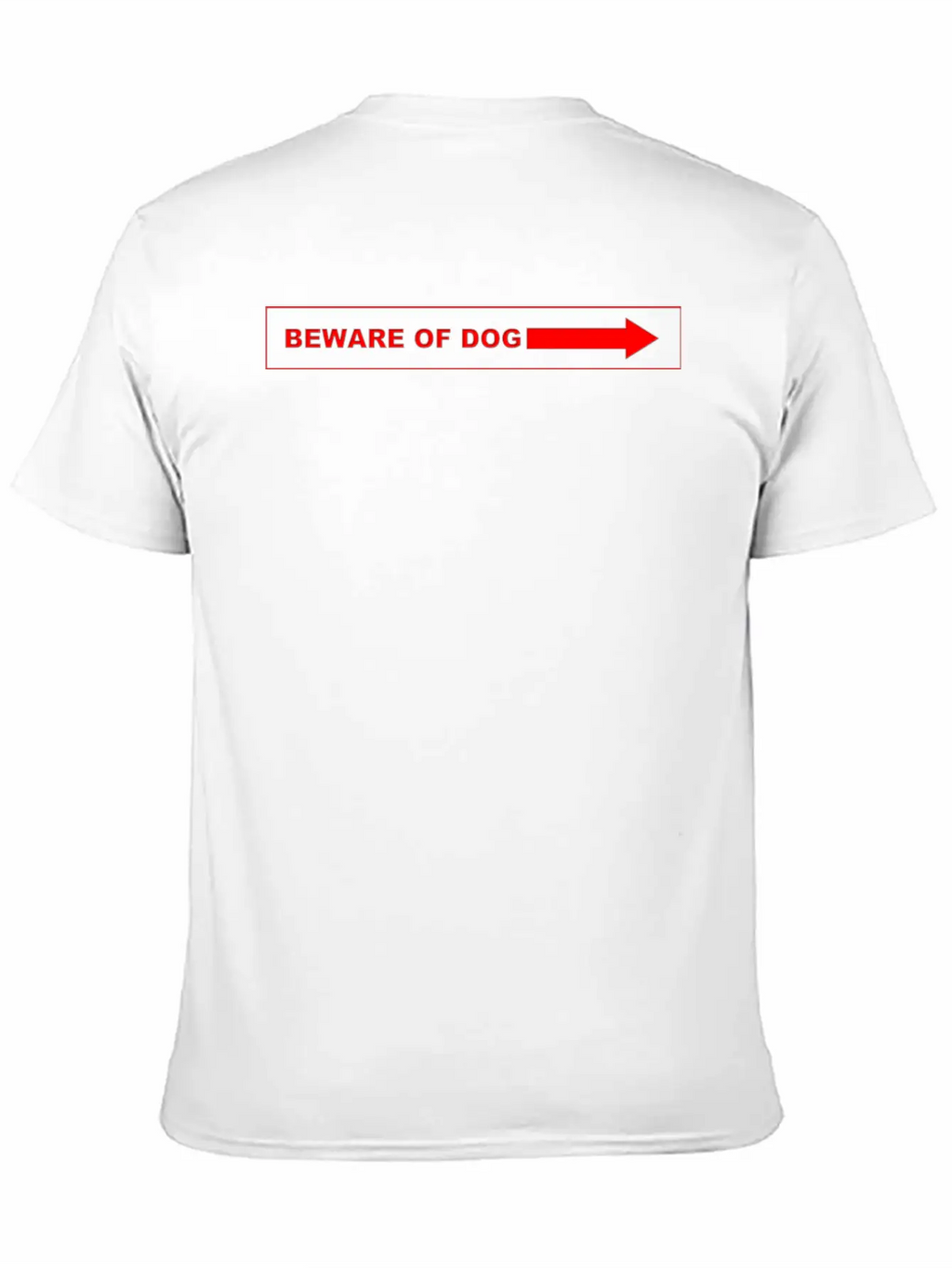 Beware Of Dog Casual Graphic T-Shirt – Simple And Comfortable Daily Wear