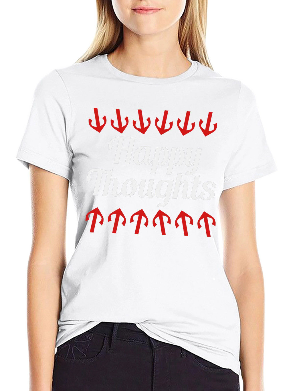 Happy Thoughts Anchor Graphic Tee