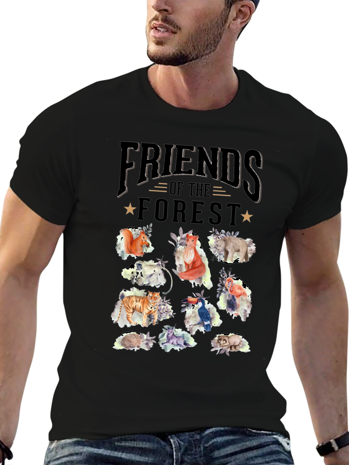 Friends of the Forest Graphic T-Shirt