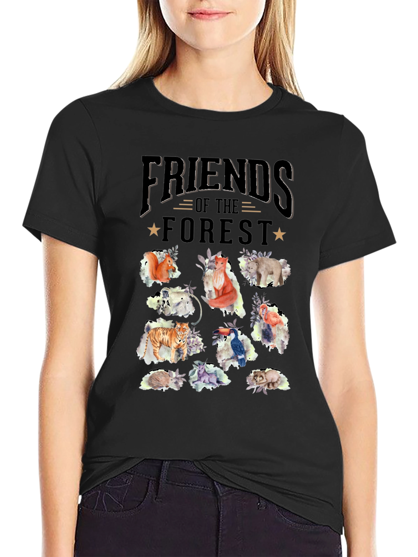 Friends of the Forest Graphic T-Shirt