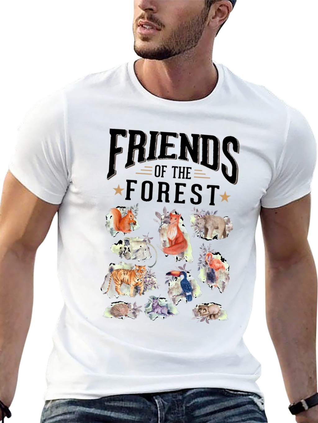 Friends of the Forest Graphic T-Shirt
